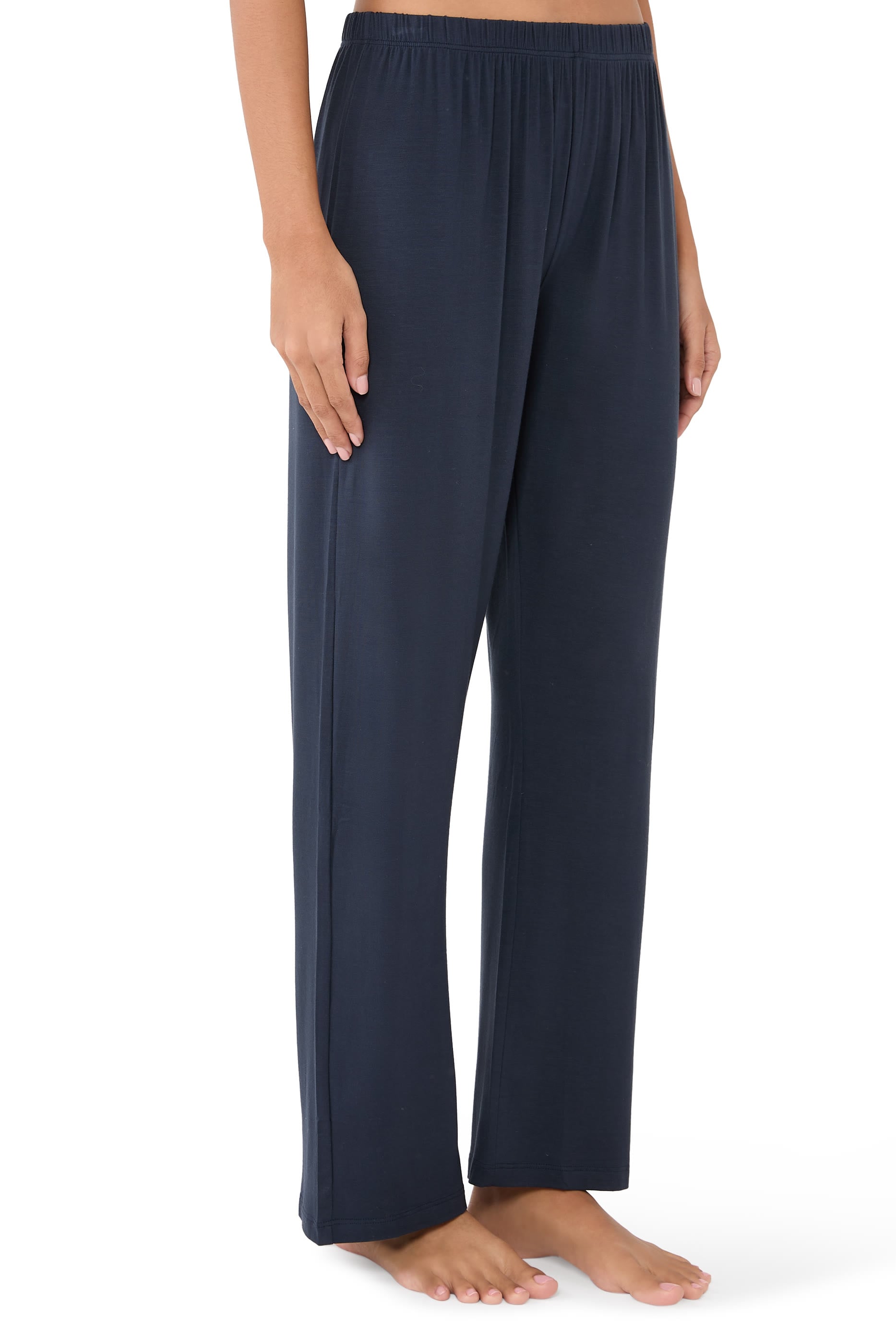Cooling Jersey V Neck Lace Trim Pajama Set