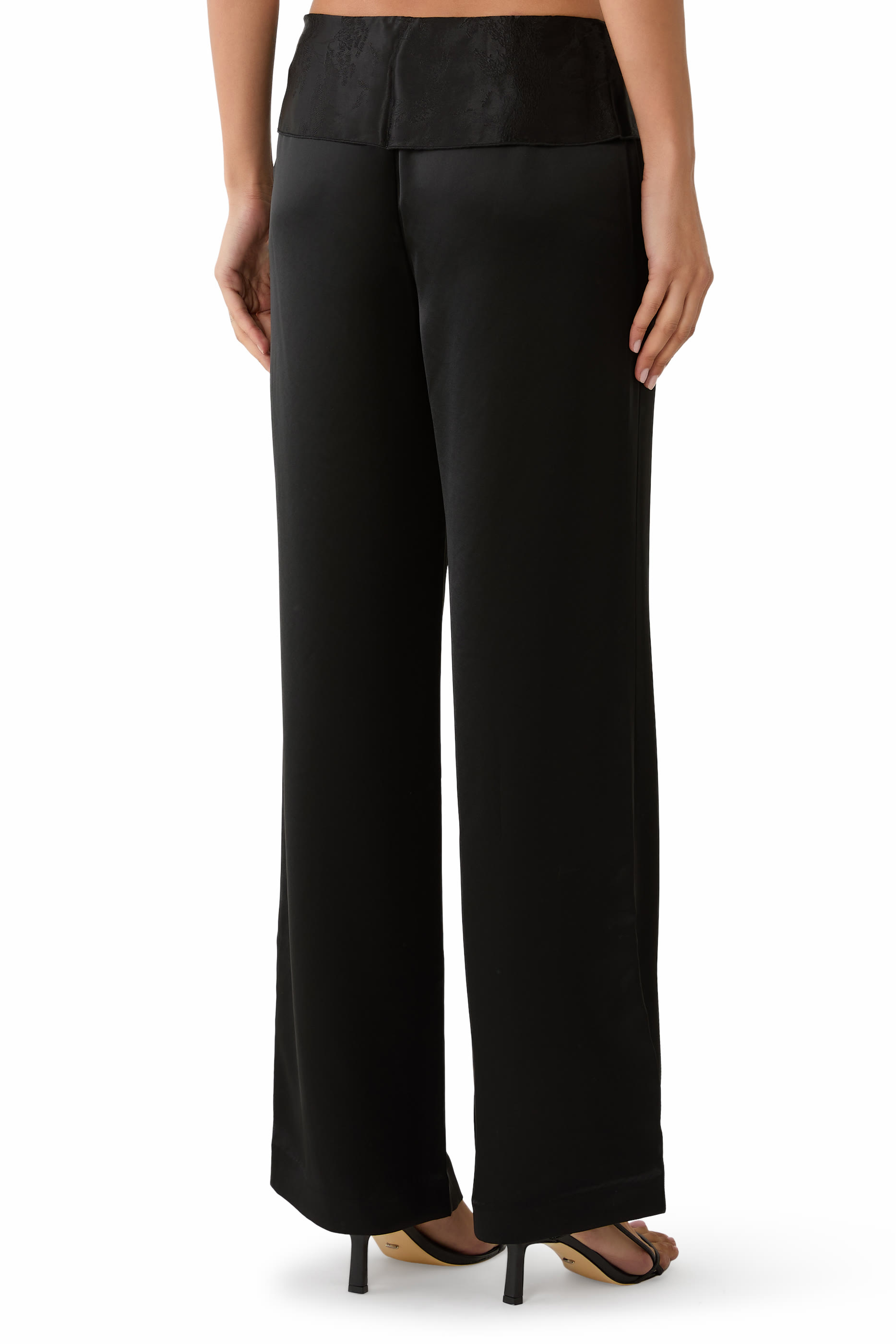 Mina Satin Tie Pant