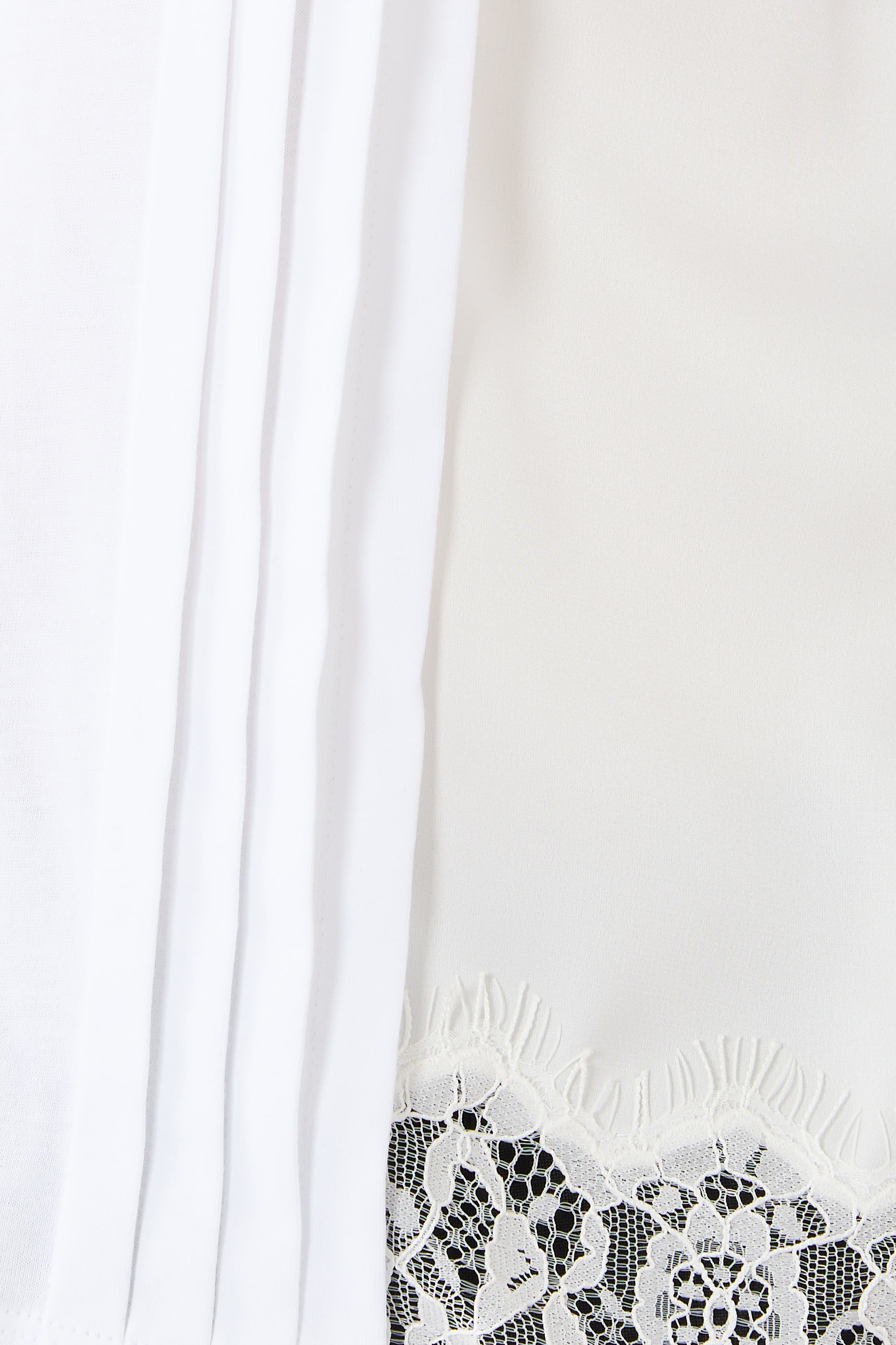 Satin Lace Combo T-Shirt 