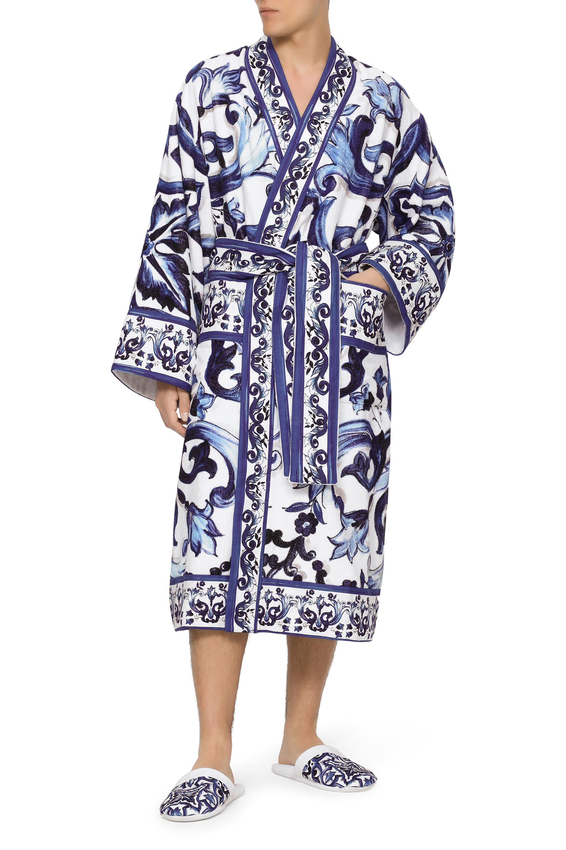 Blu Mediterraneo Cotton Terry Slippers