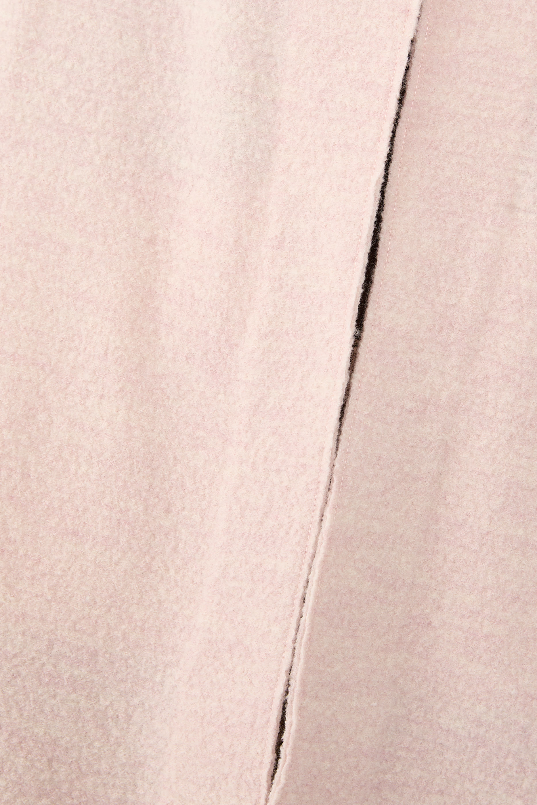 Lightweight Boiled Wool High Collar Jacket