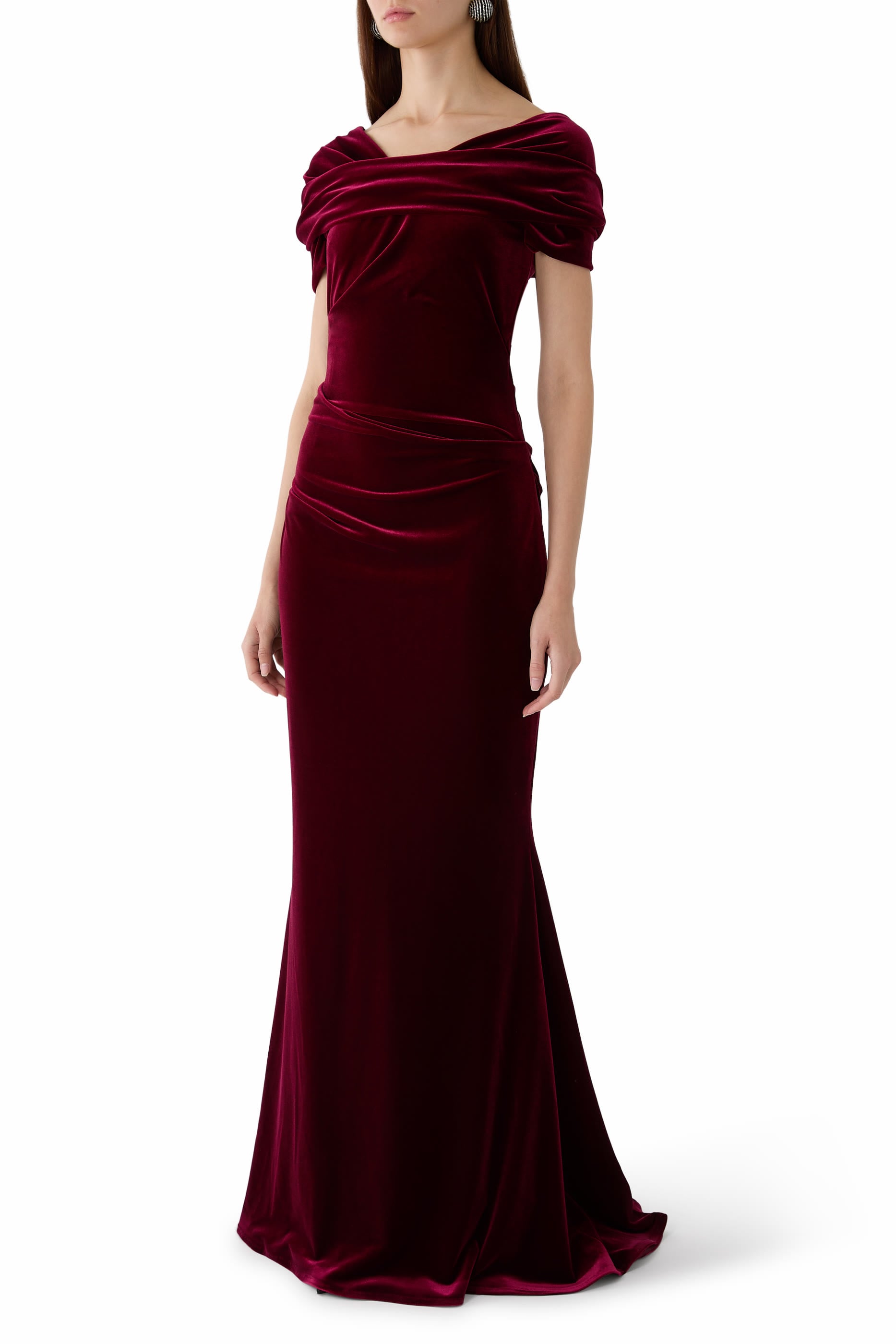 Velvet Evening Dress