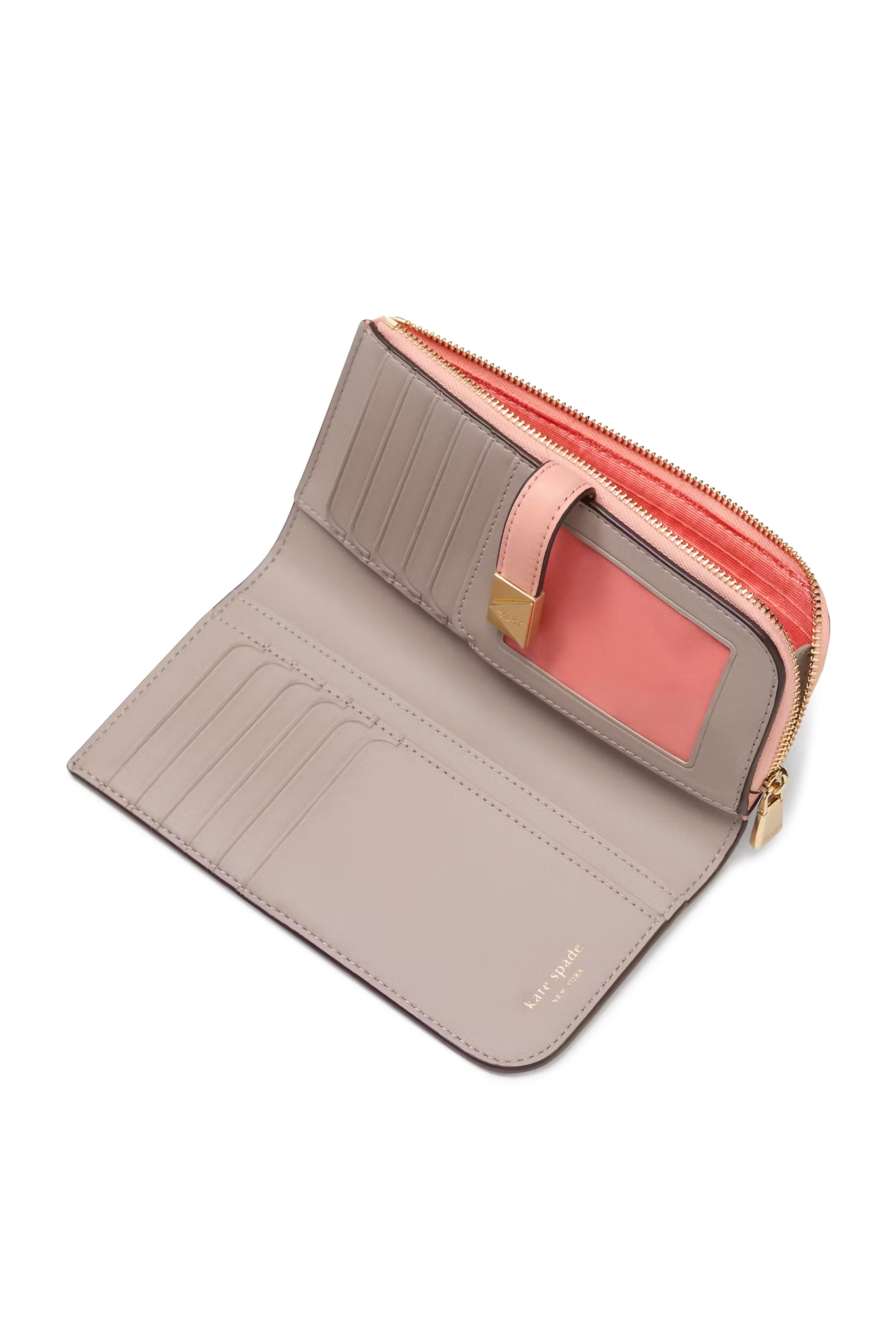 Devin Pebble Leather Zip Wallet