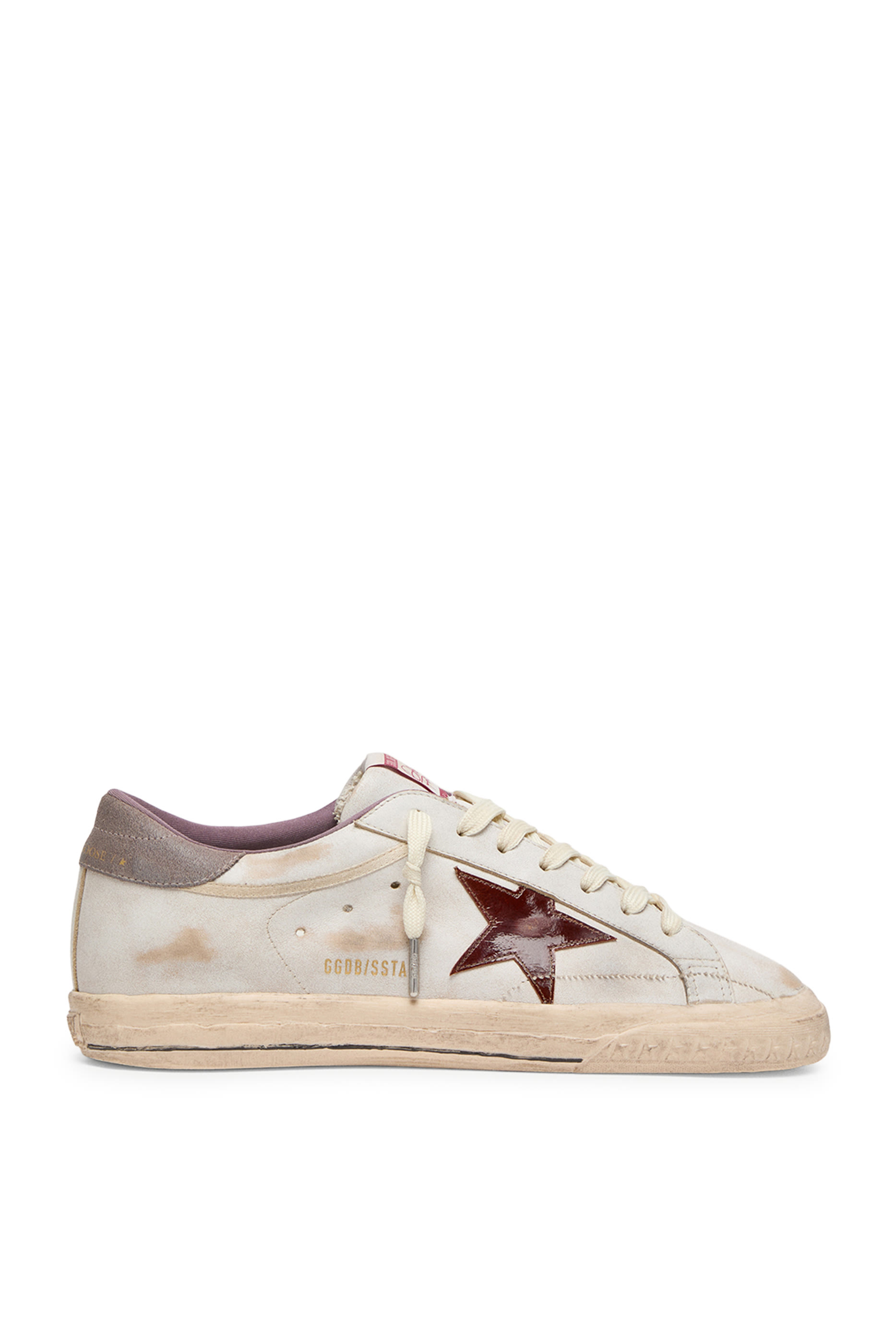 Super-Star Sneakers with Laminated Leather Star