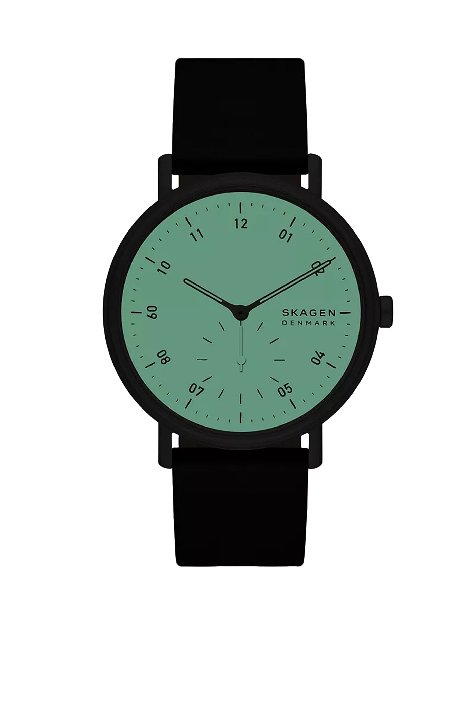 Kuppel Three-Hand Leather Watch