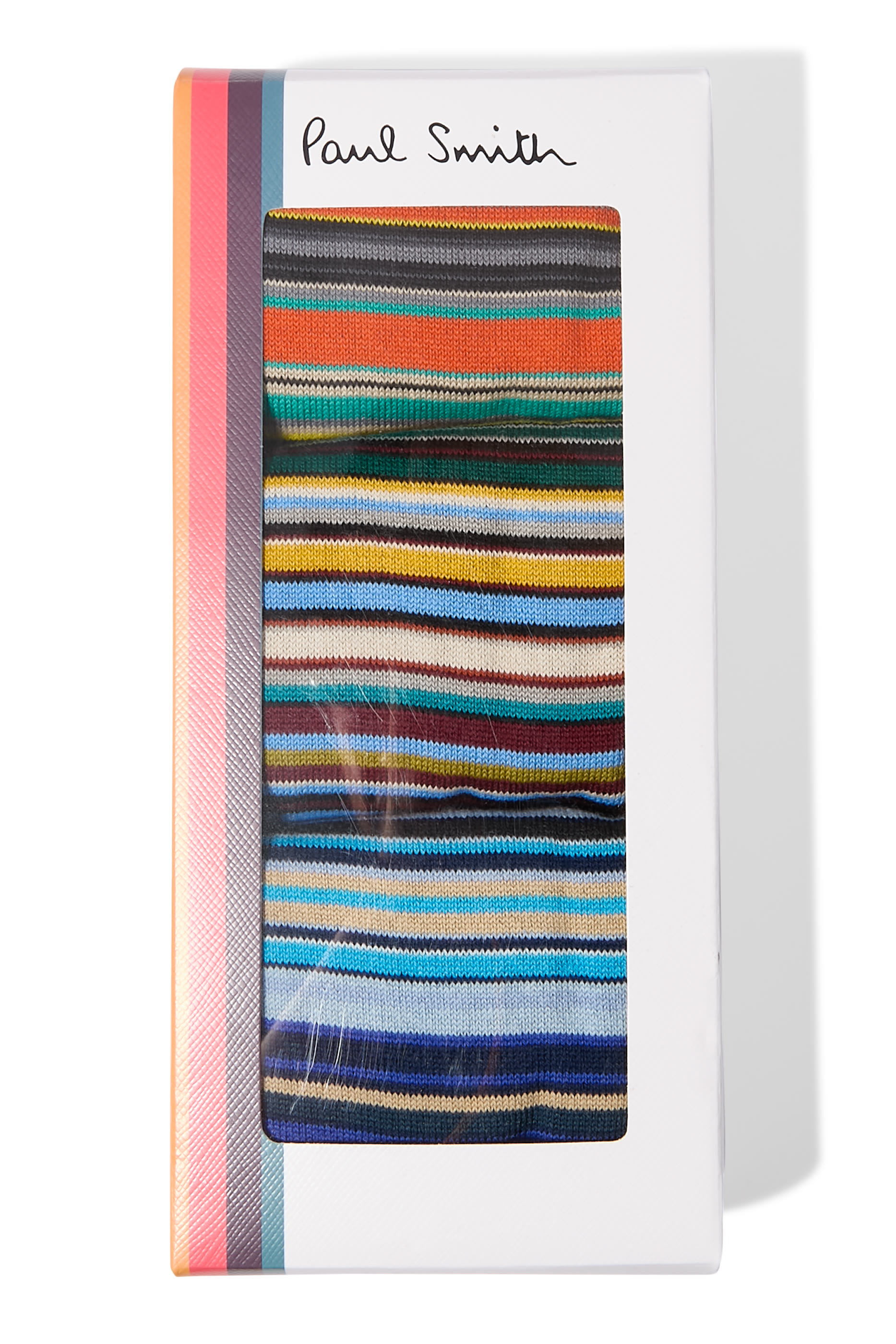 Stripes Cotton-Blend Socks, Set of 3