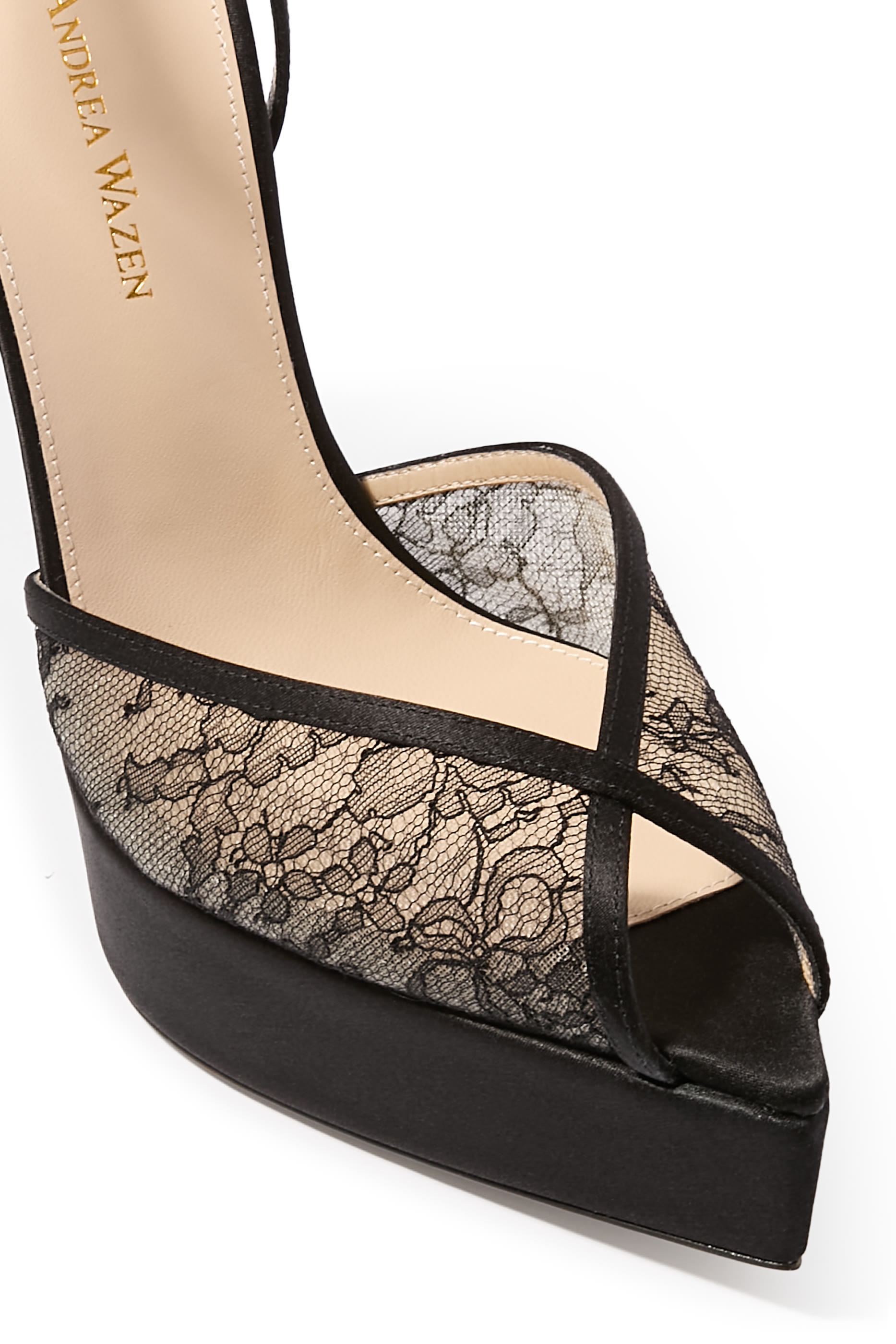 Katy 140 Lace Platform Heels