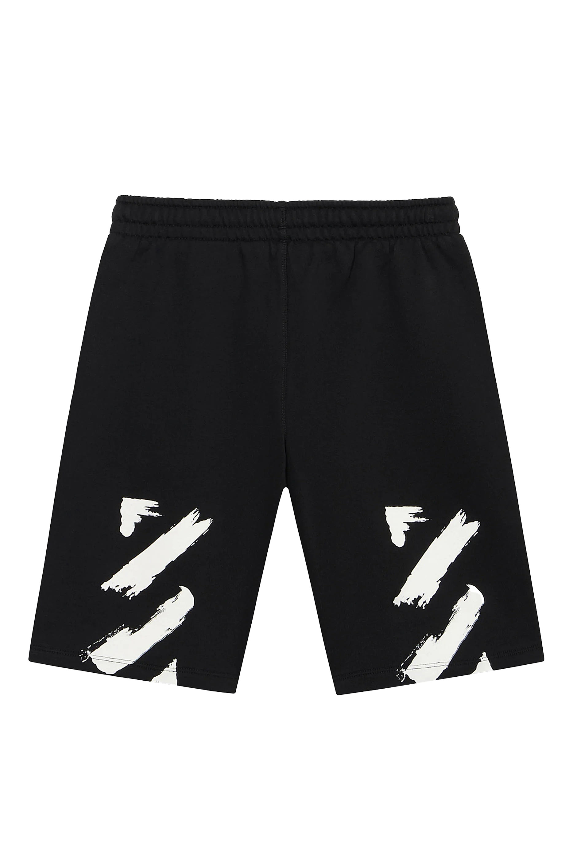 Kids Diagonal Paint Sweatshorts
