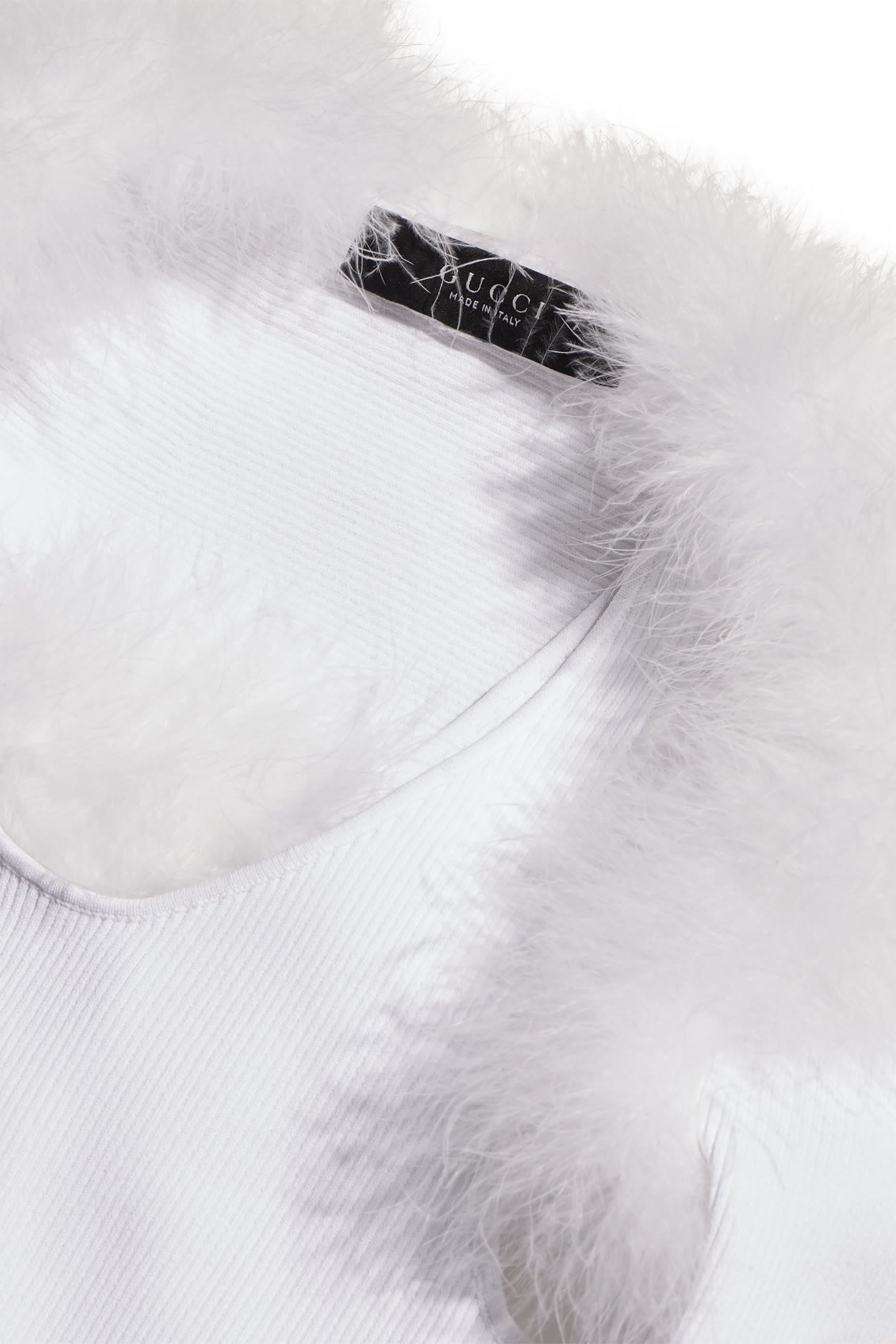 Feather-Detail Cardigan