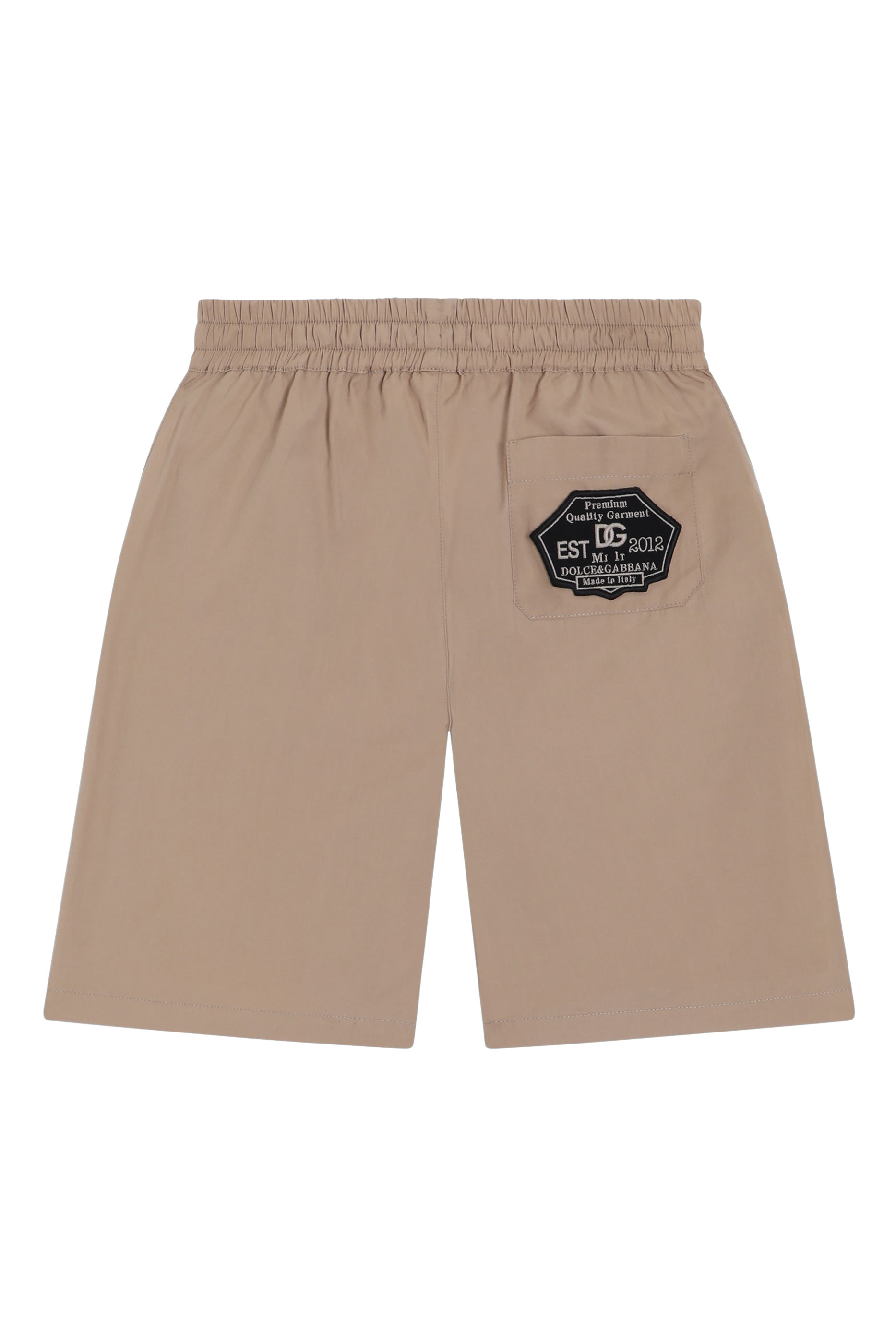 Kids Poplin Bermuda Shorts with DG Patch