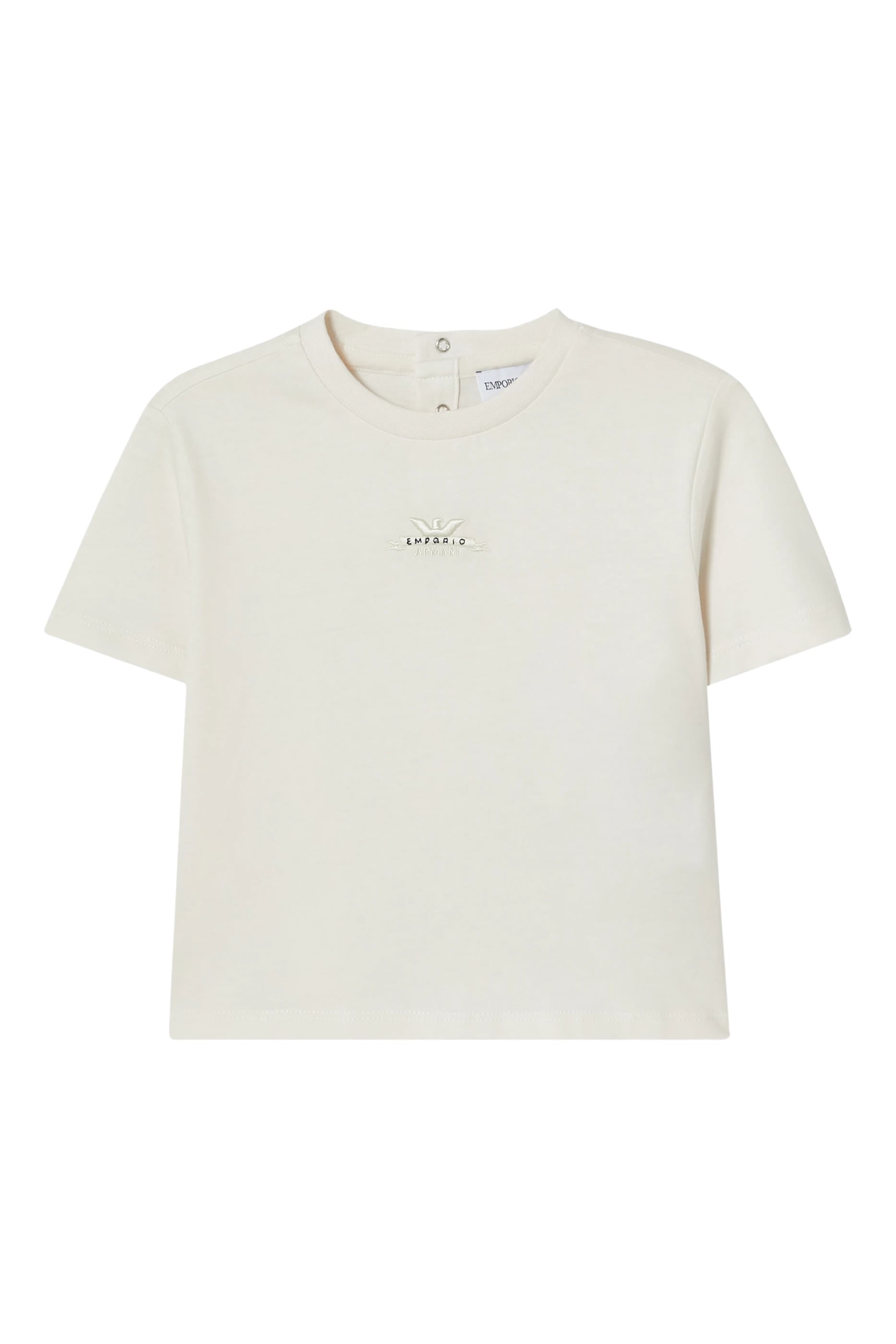 Kids Embroidered Logo T-Shirt