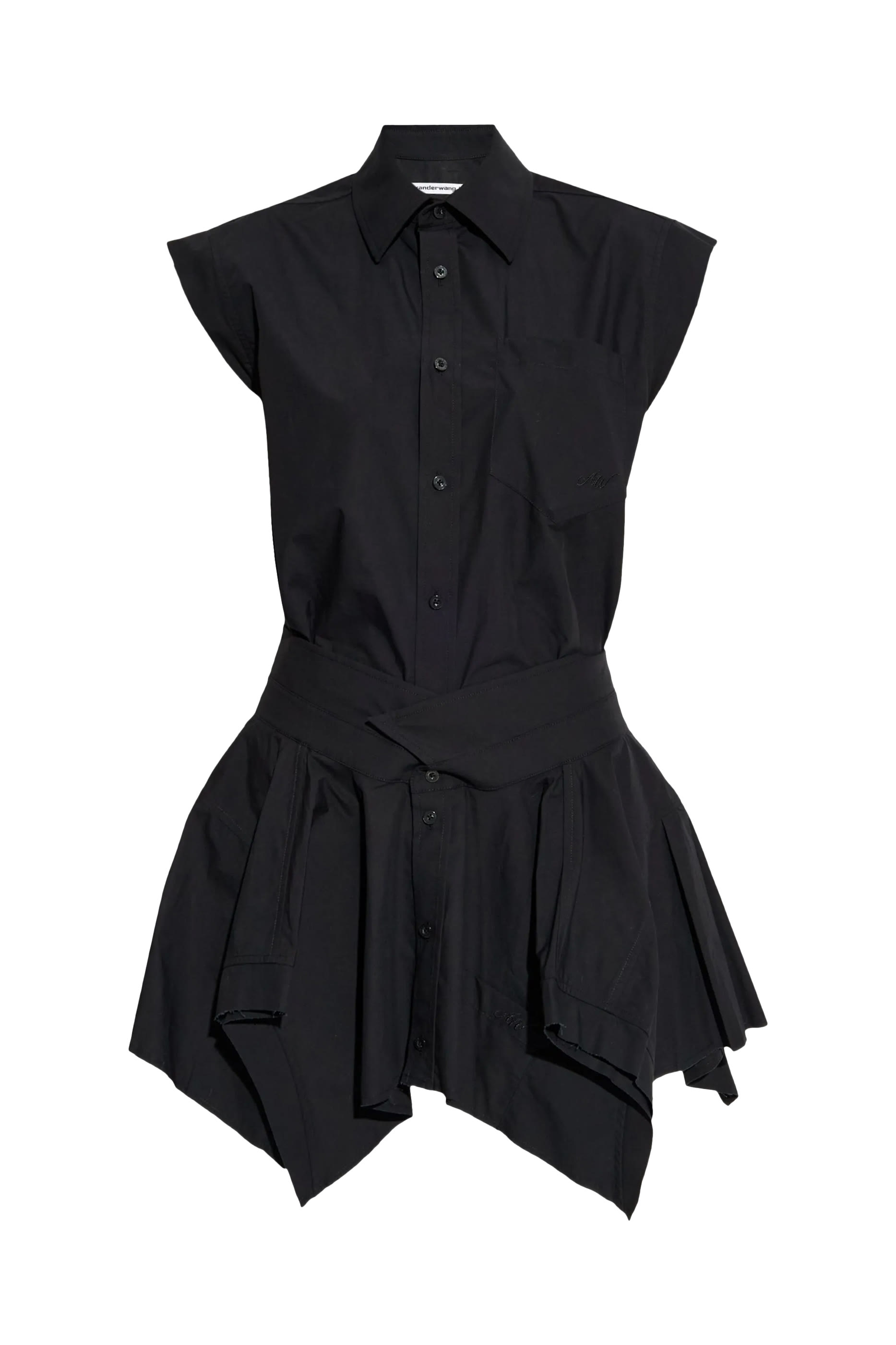 Pre-Styled Cotton Shirtdress