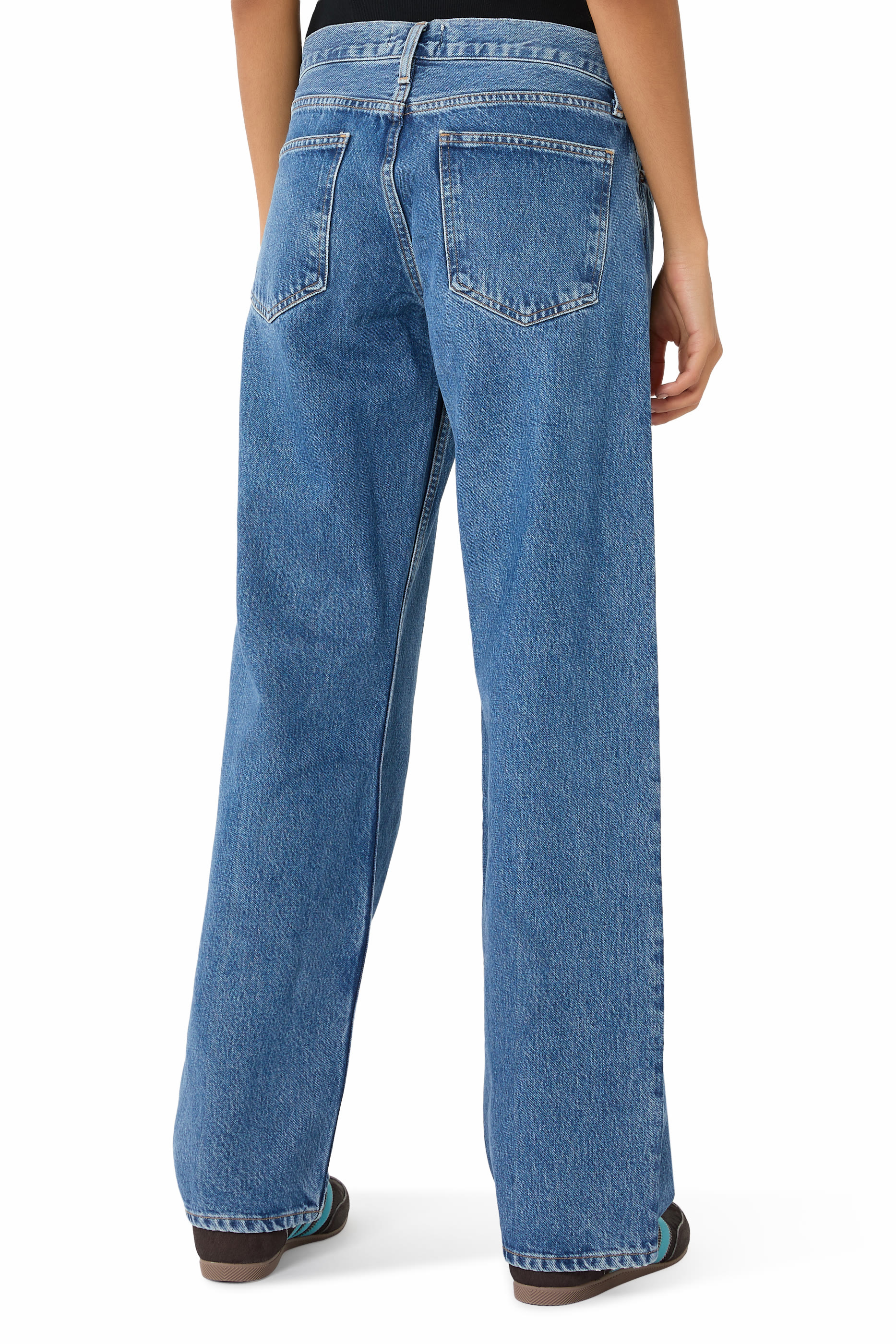 Low Rise Loose Jeans 