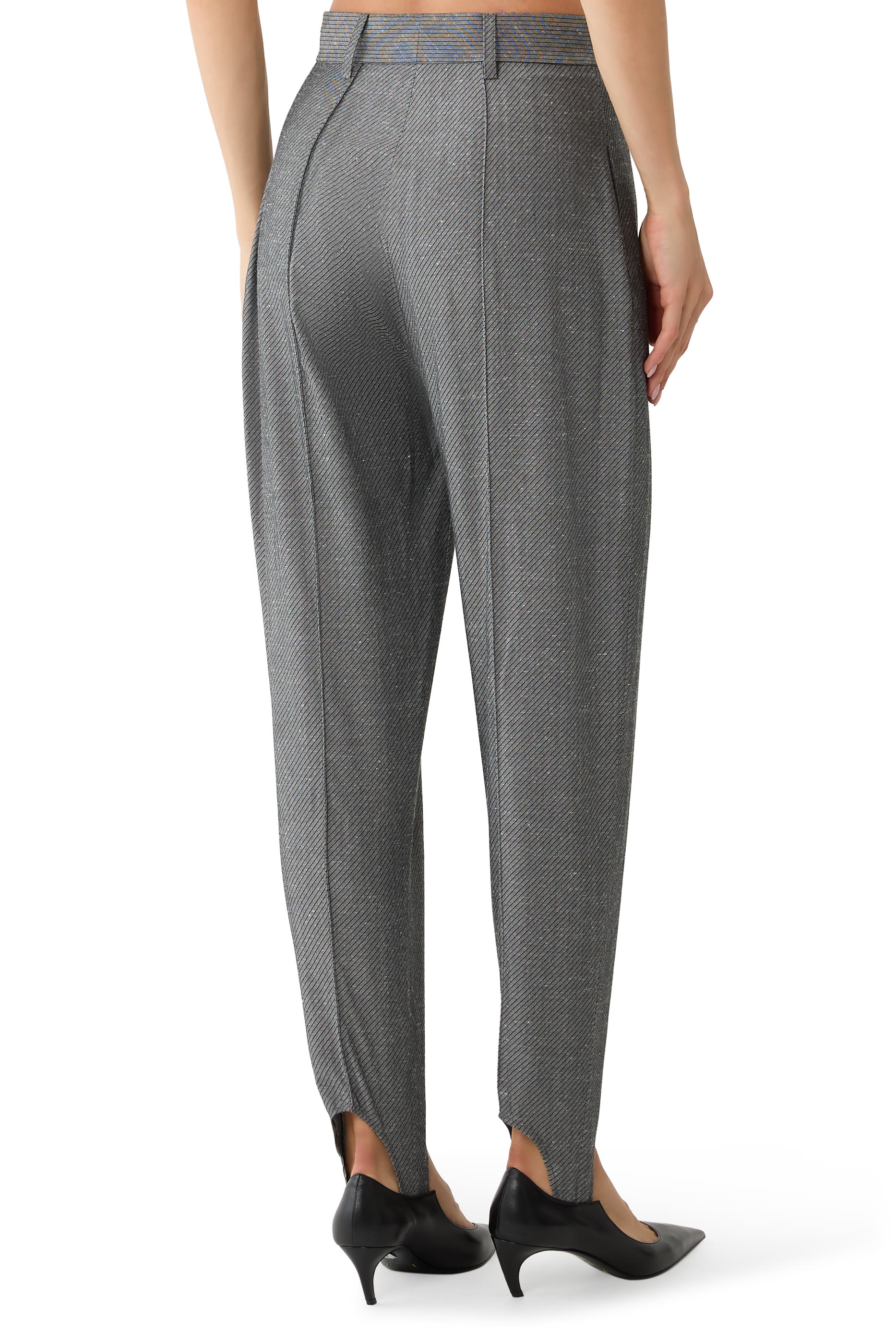 Tailored Stirrup Trousers