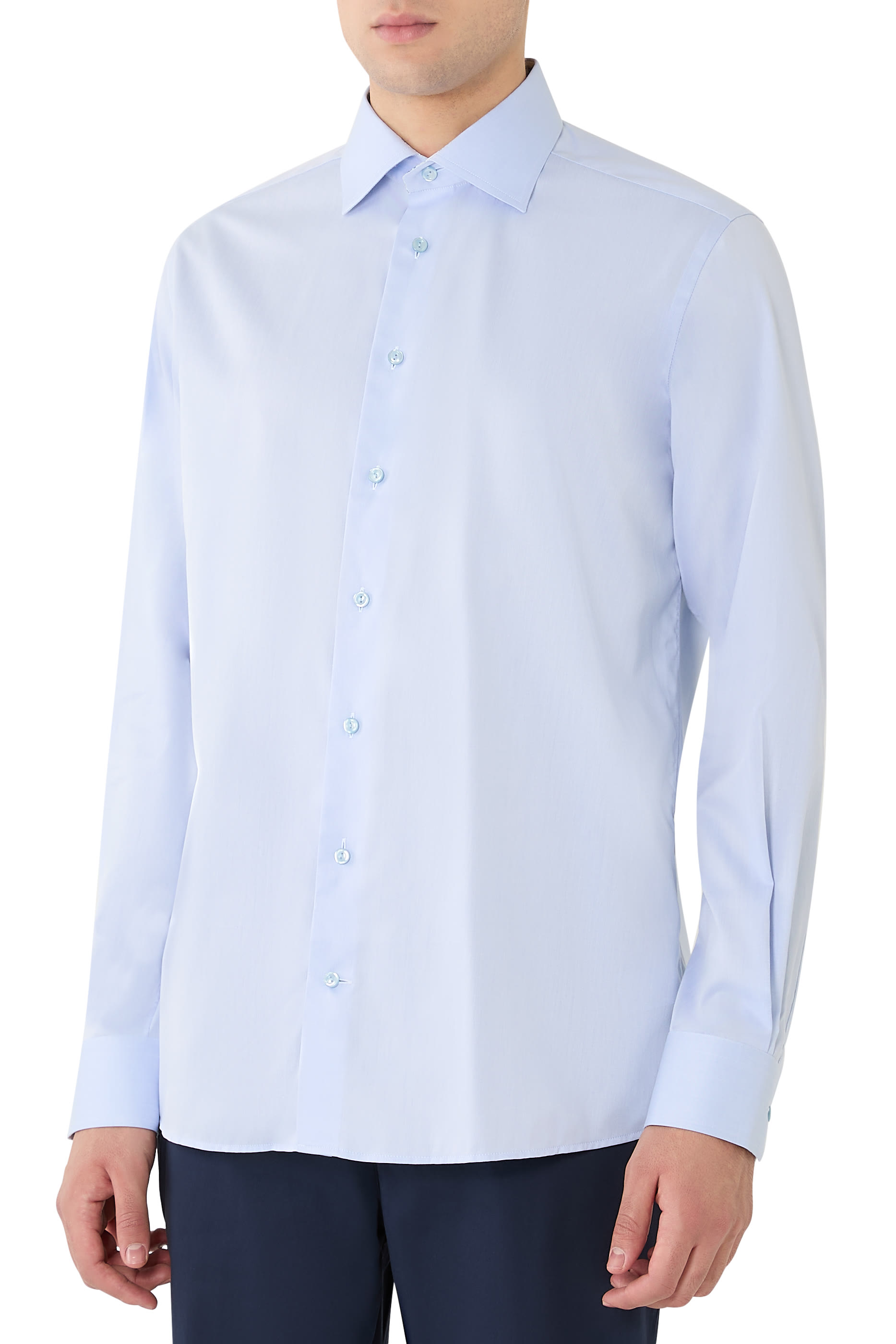 Signature Twill Details Shirt