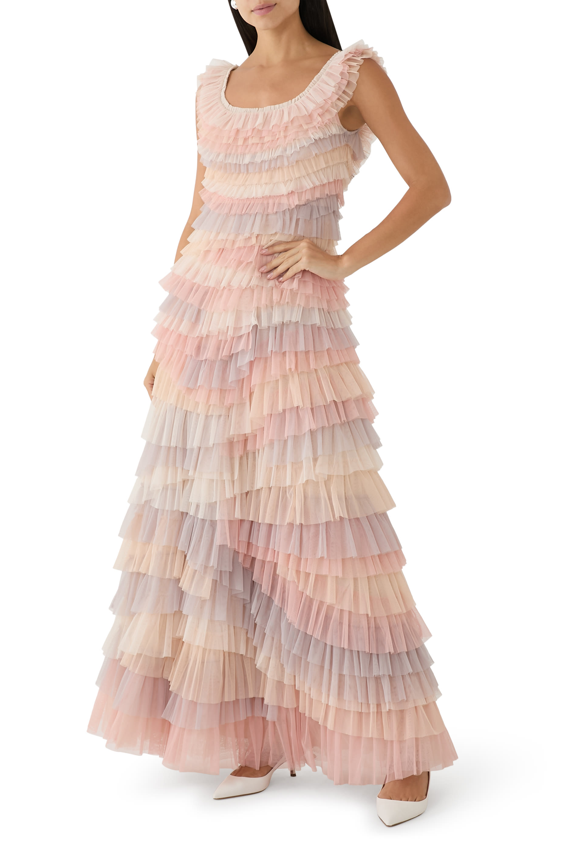 Petra Ruffle Gown