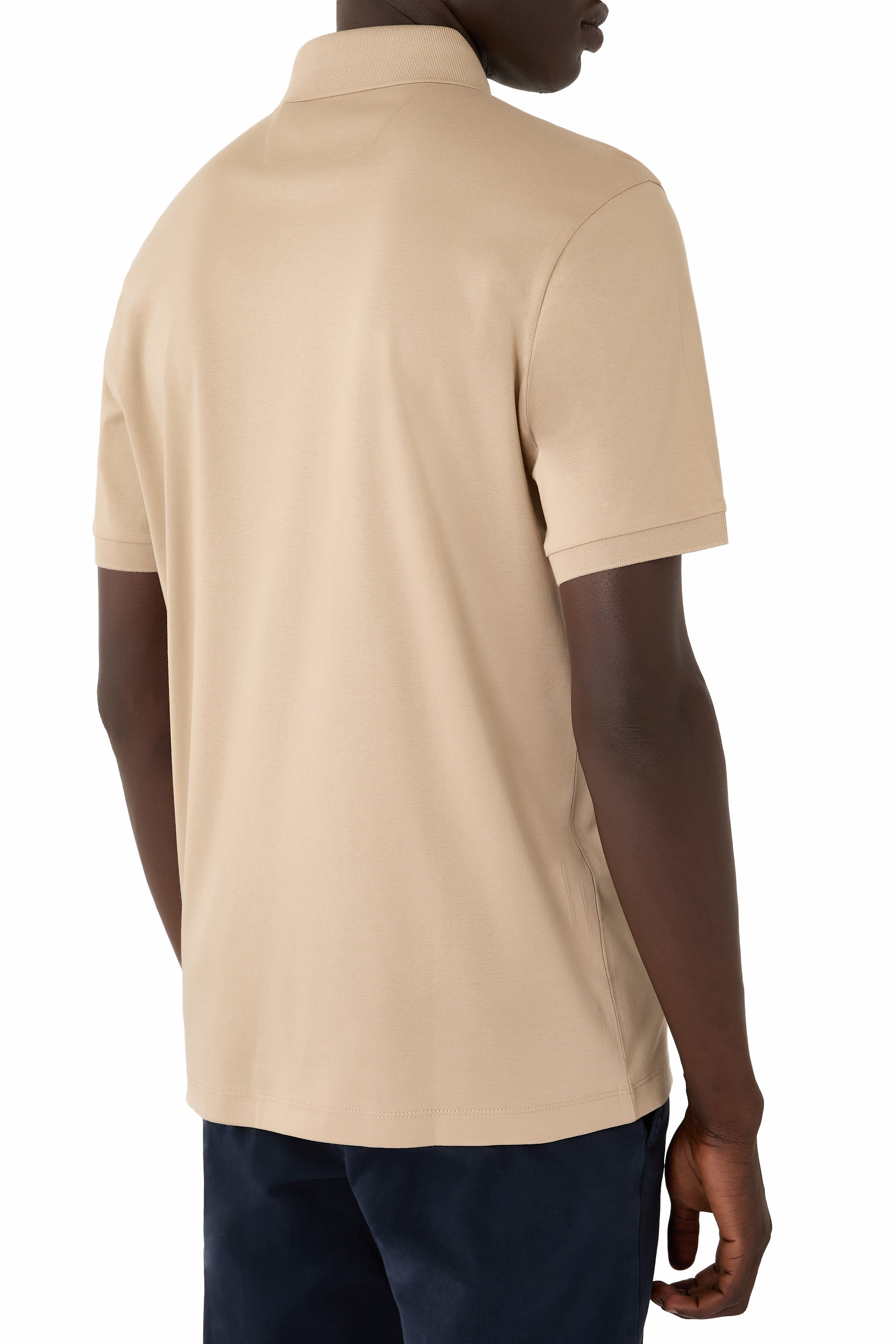 Mercerised Cotton Polo Shirt