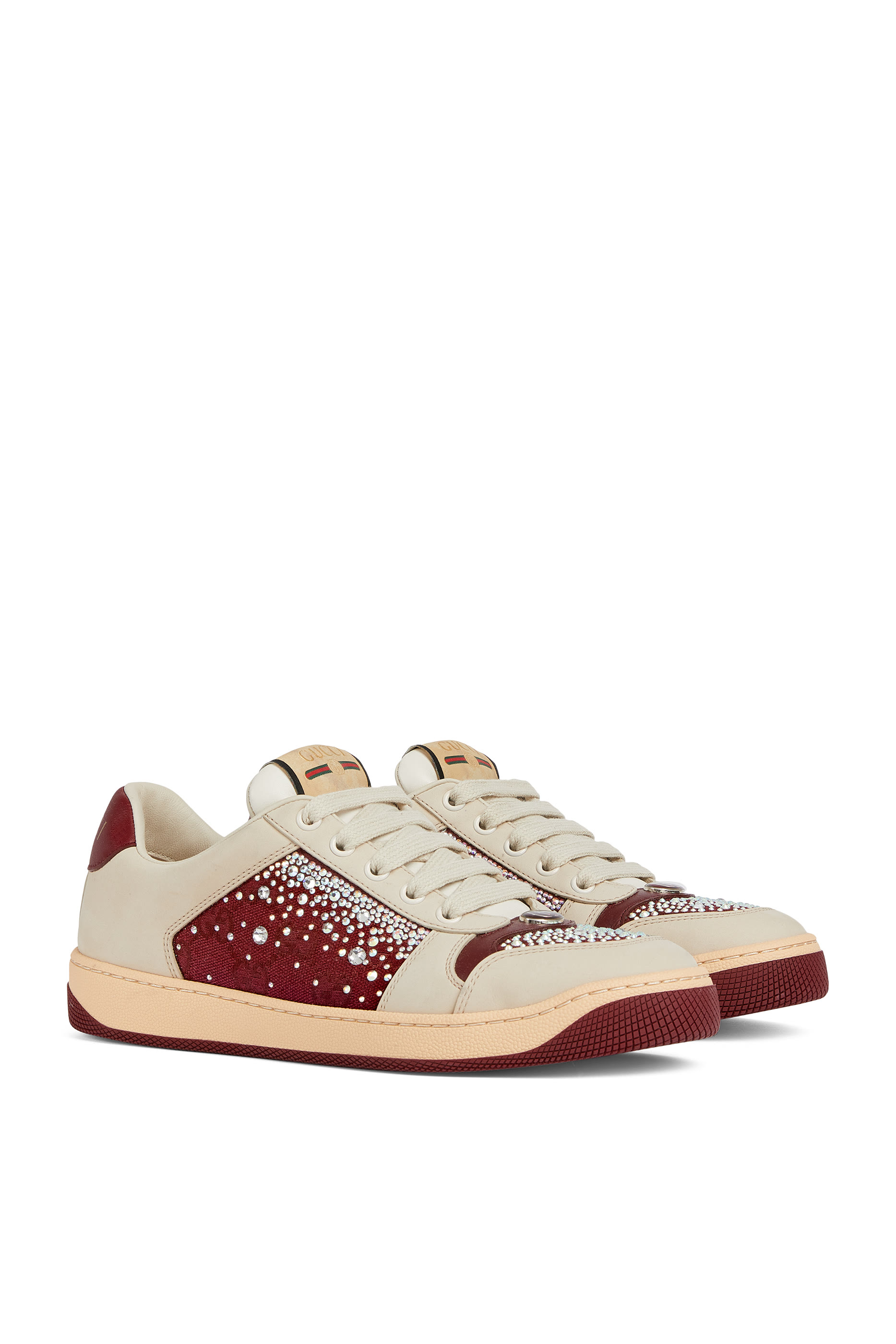 GG Crystal Screener Sneakers