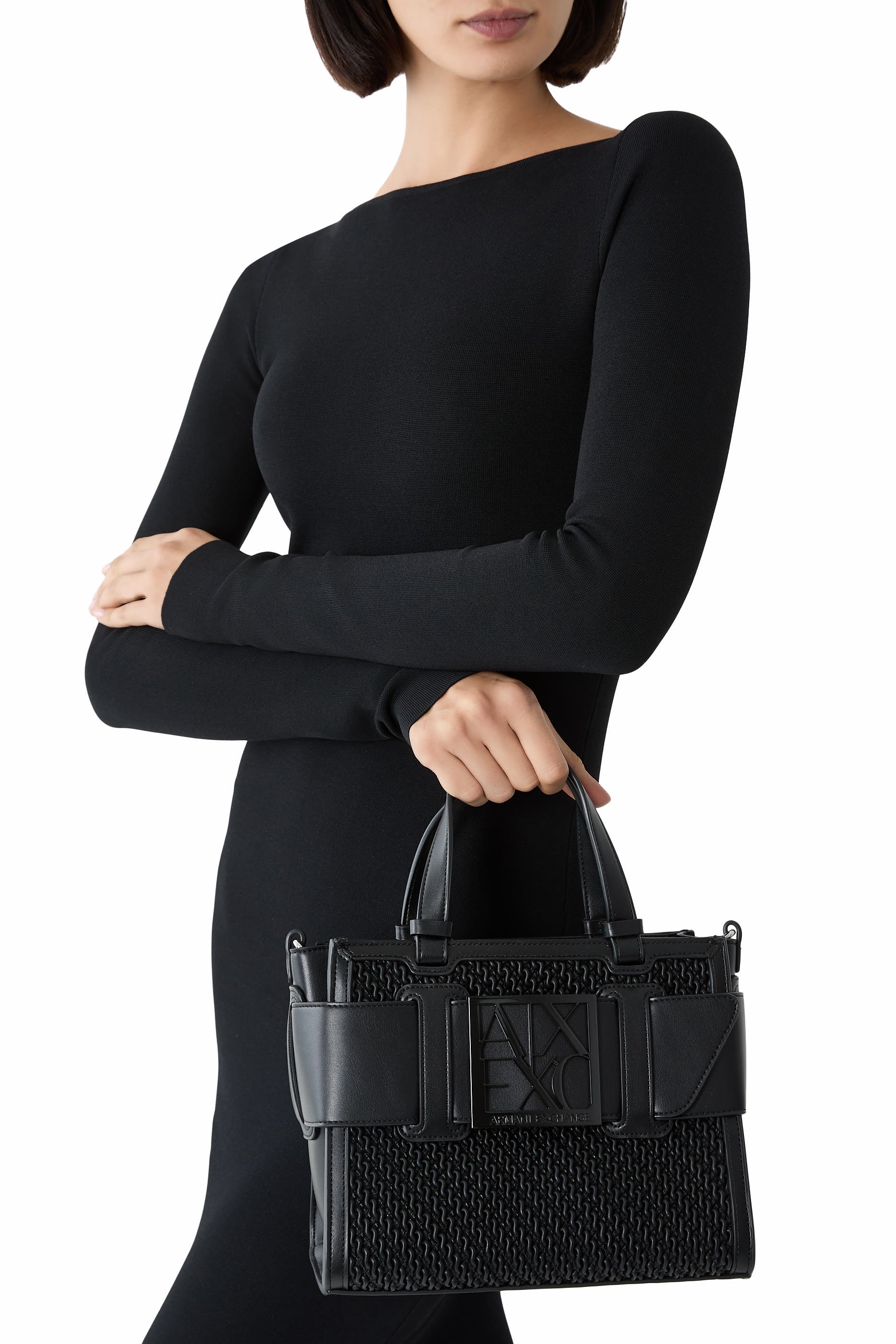 Embossed Texture Tote Bag
