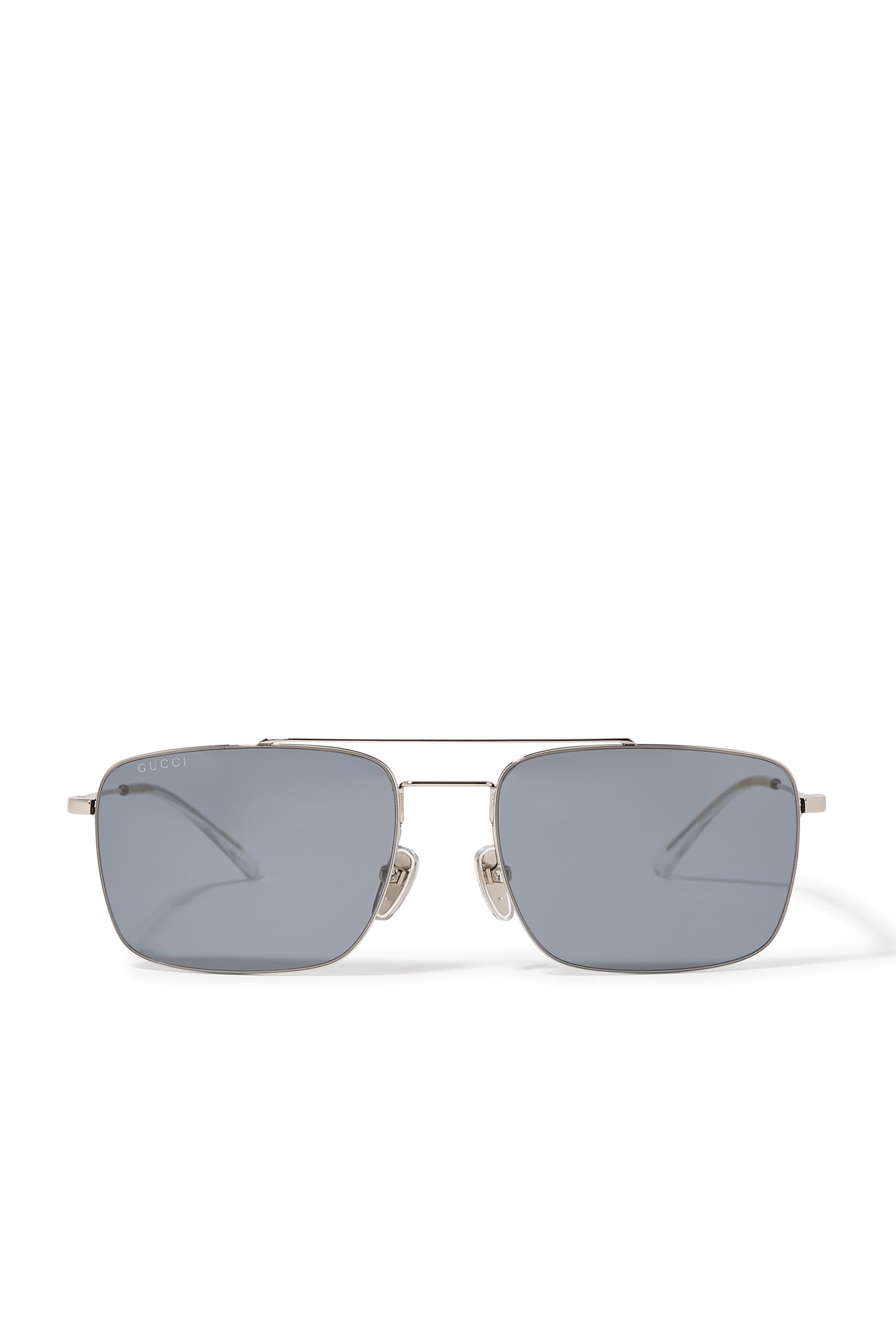 Geometric-Frame Sunglasses