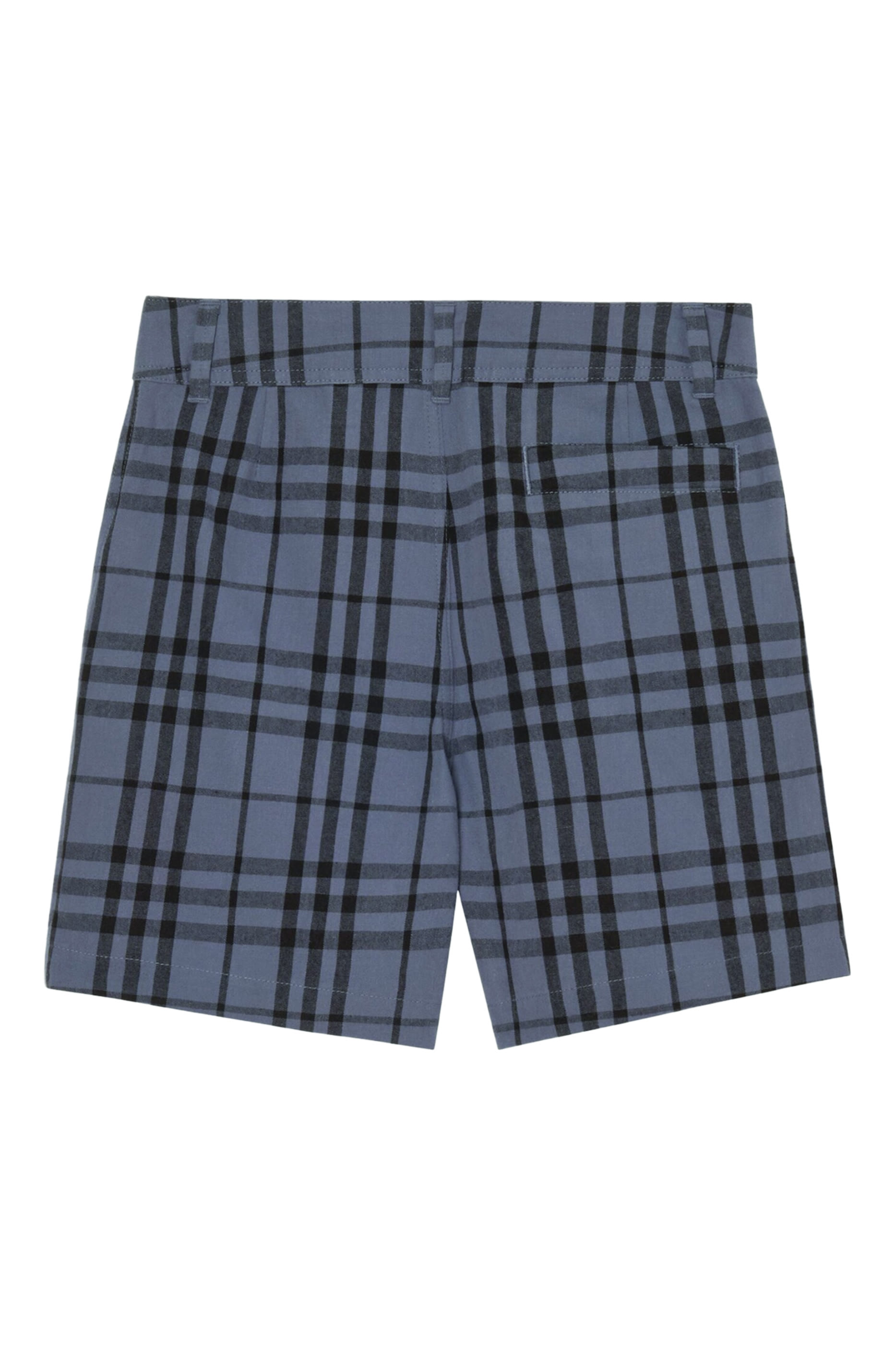 Kids Logo Check Shorts