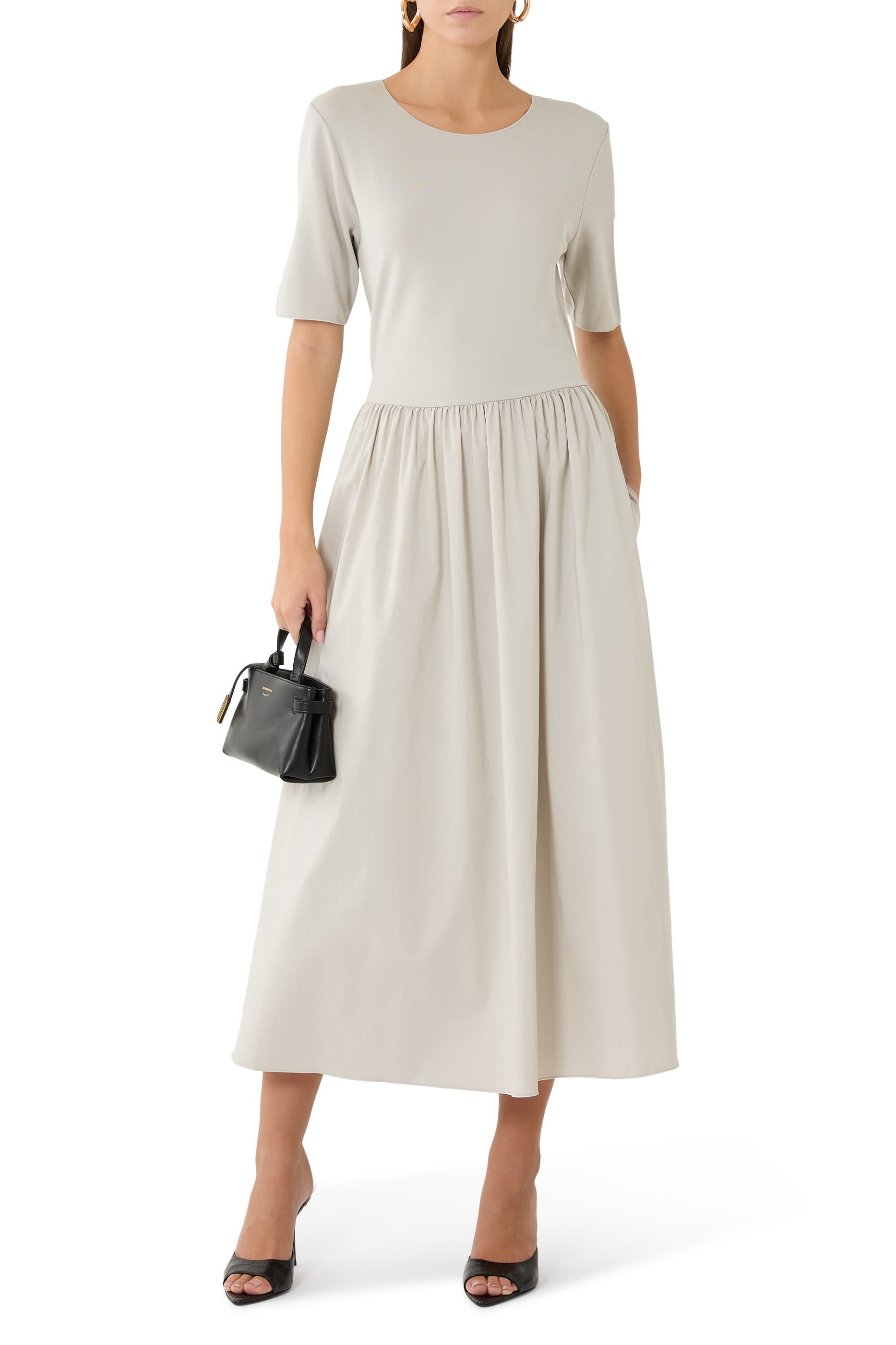  Short-Sleeved Interlock Dress