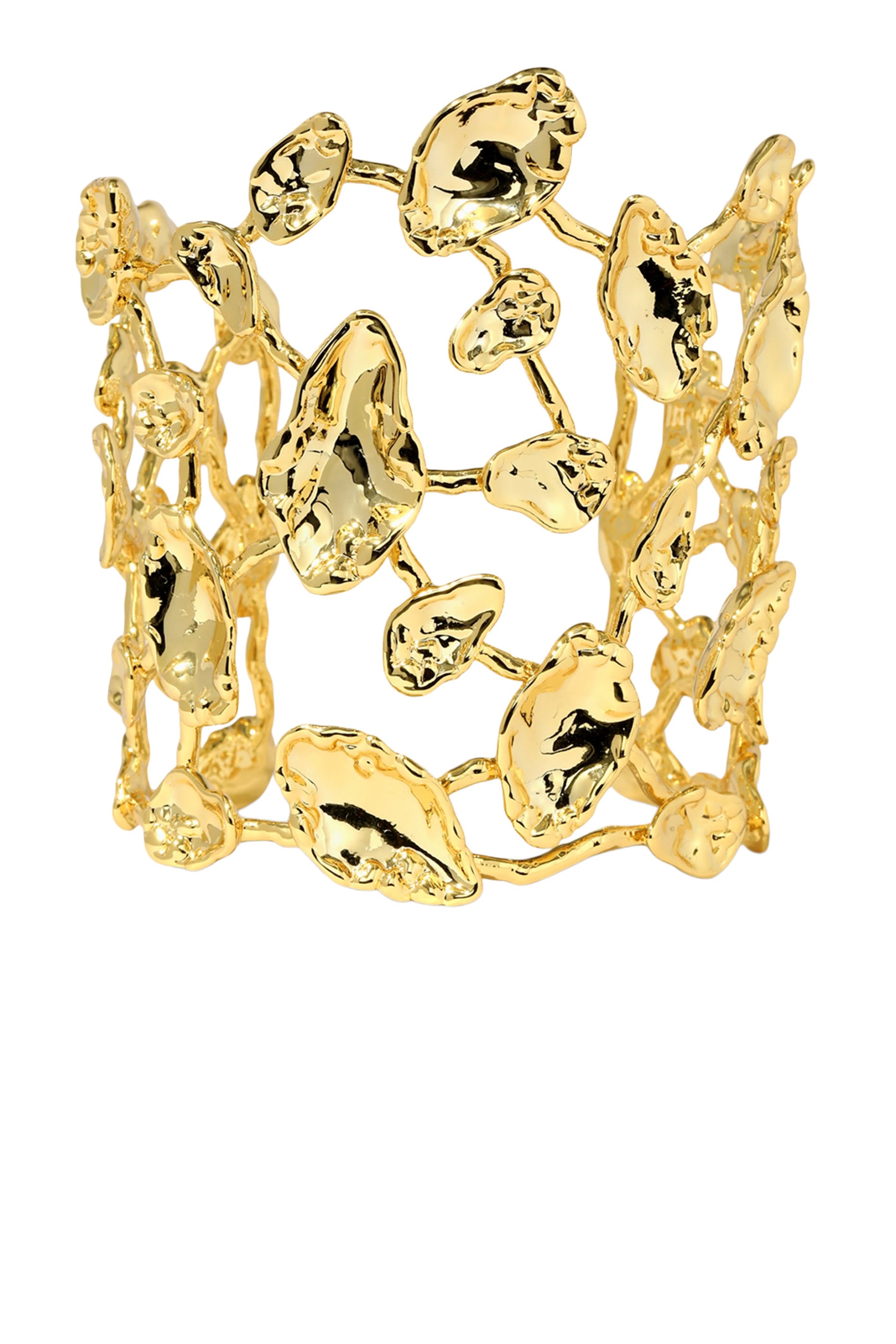 Brut Mosaic Wide Cuff Bracelet