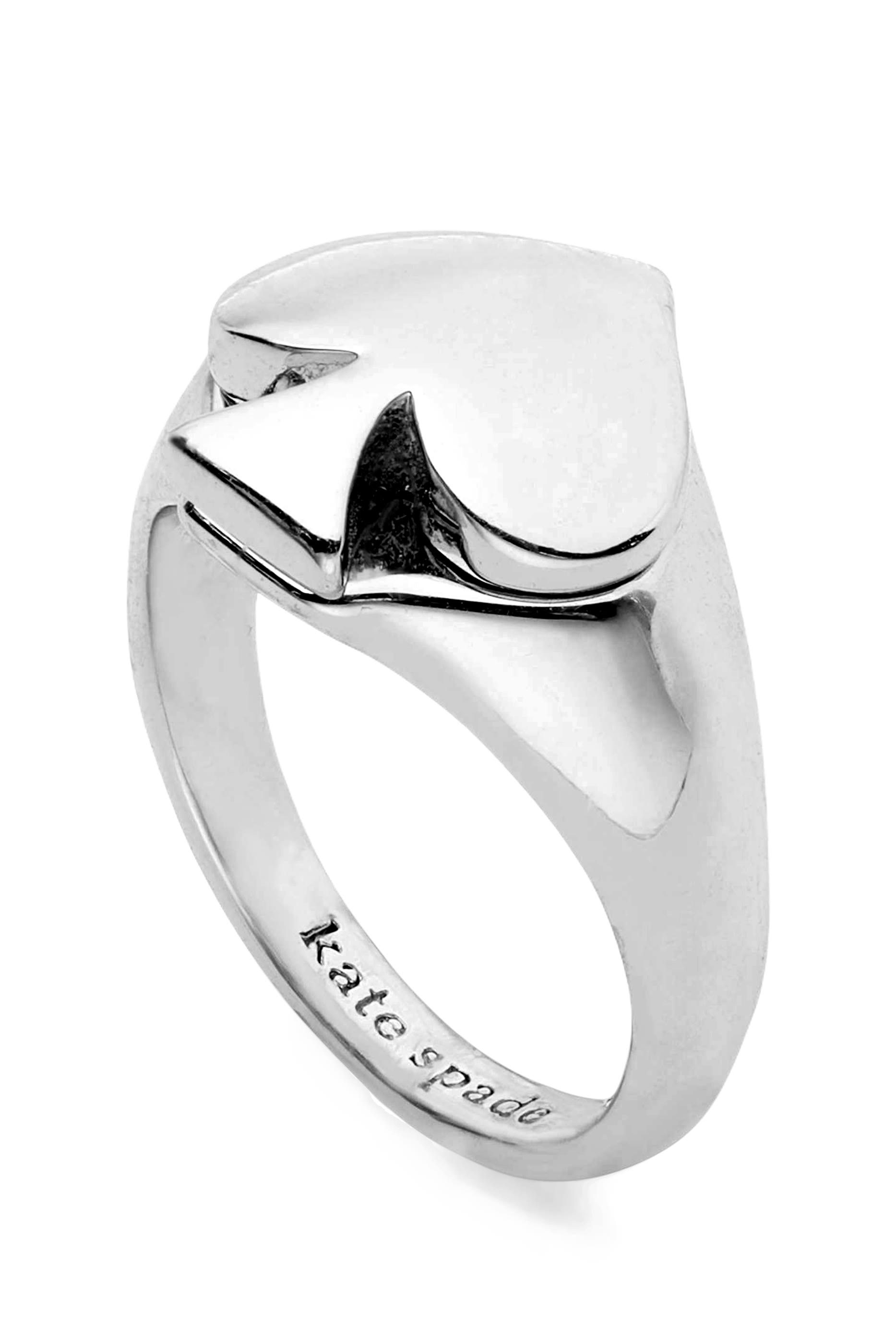 So Spade Signet Ring