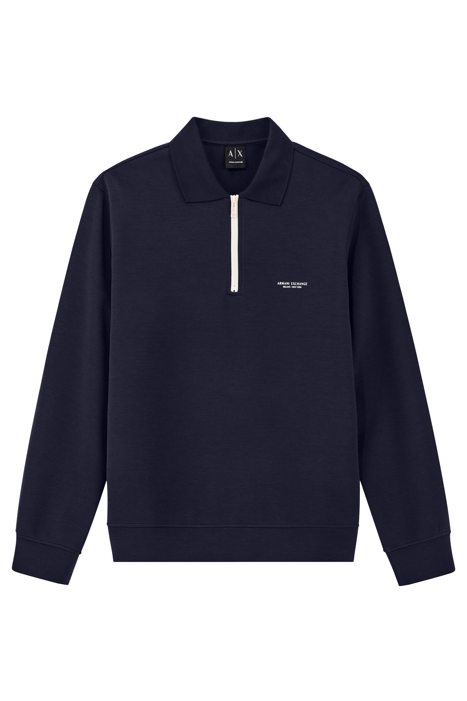 AX Logo Half-Zip Sweatshirt