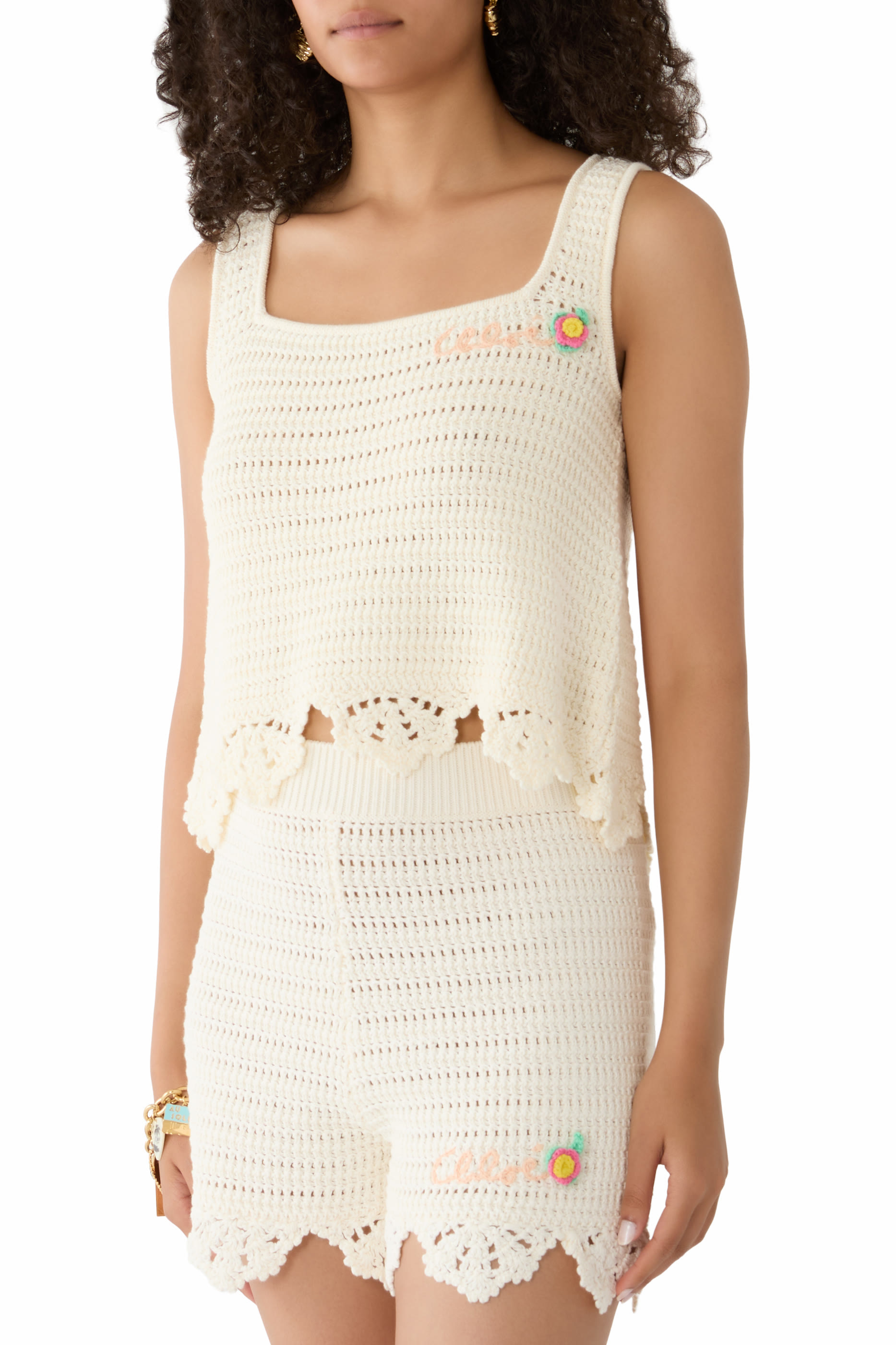 Sleeveless Cropped Top 