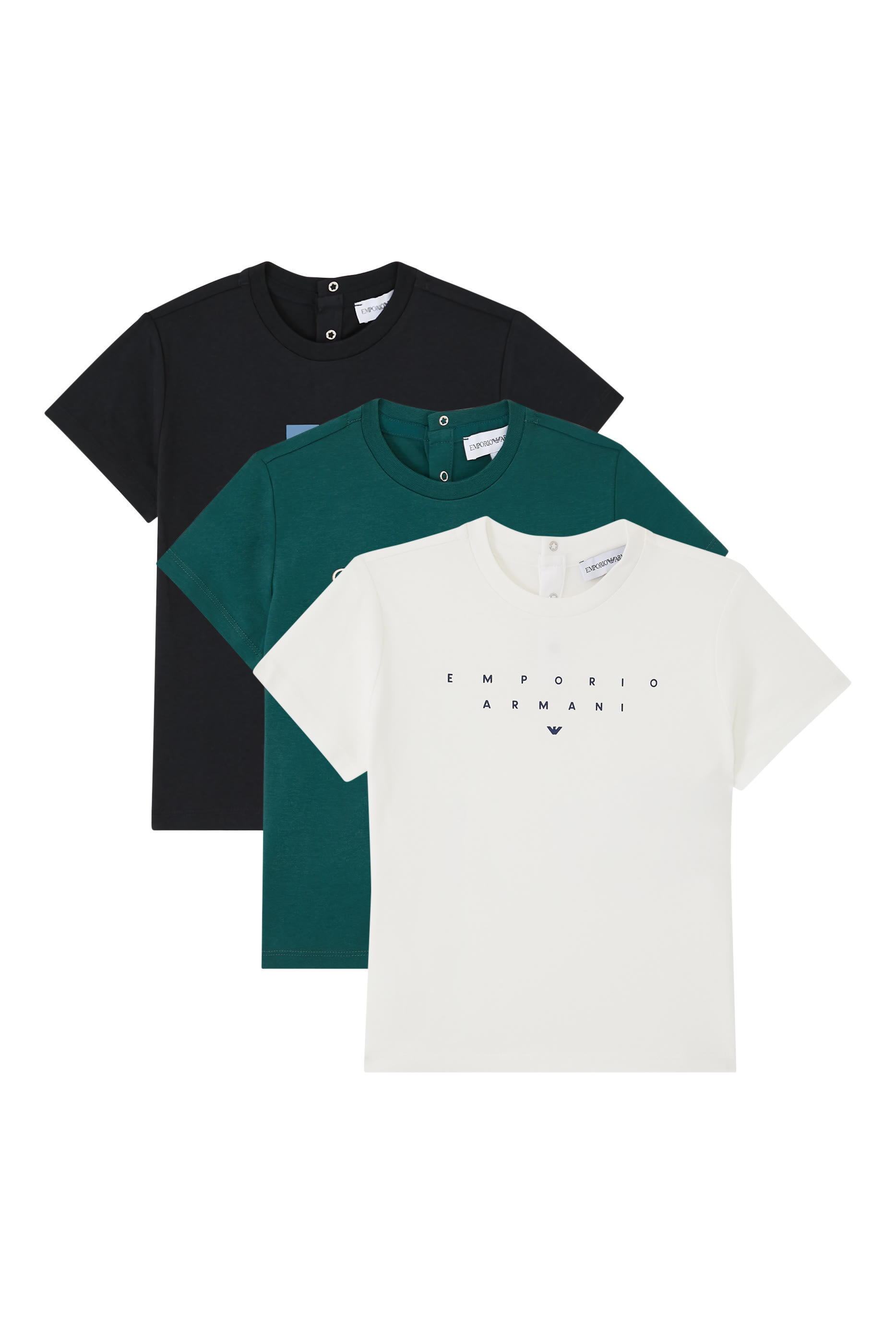 Kids ASV Three-Pack of Jersey T-Shirts