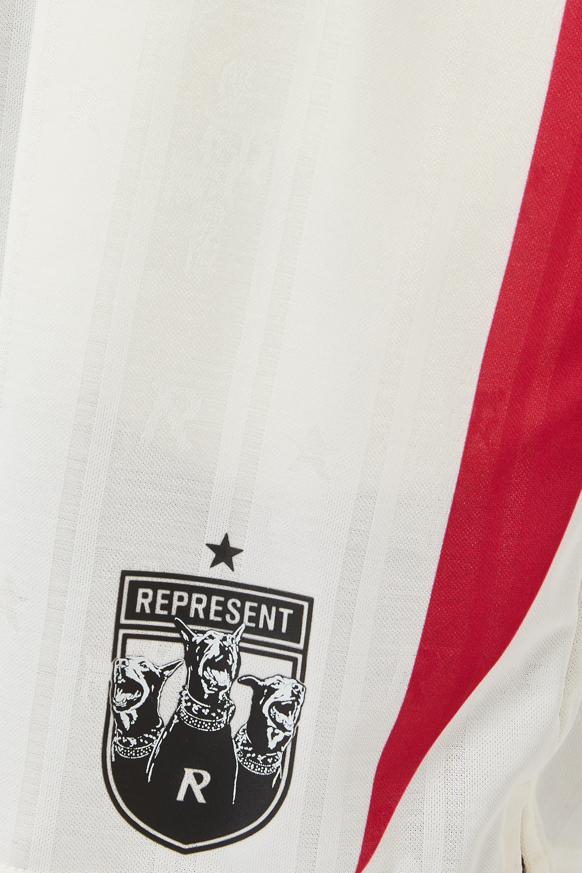 Spike Logo-Patch Panelled Shorts