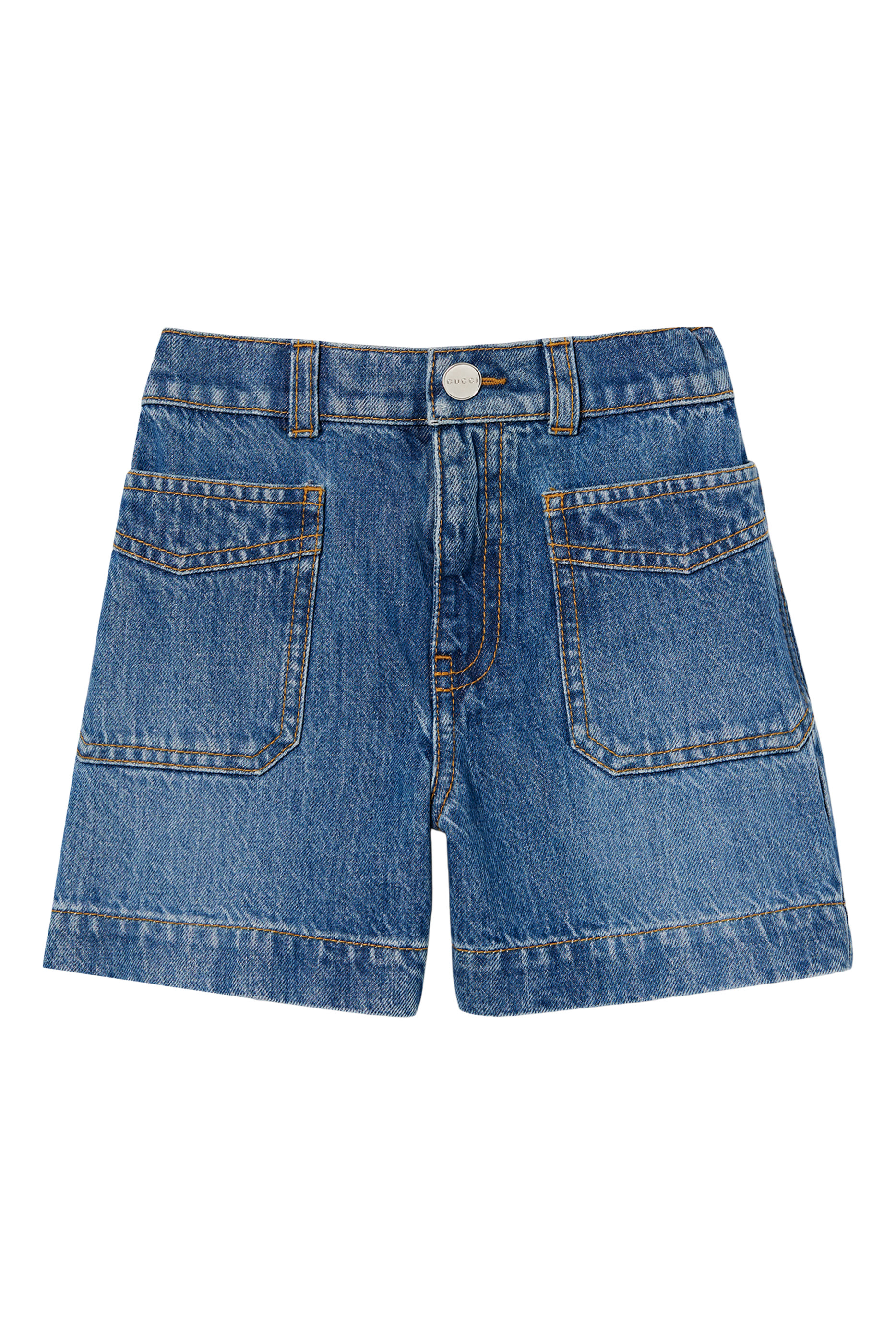Kids Logo Bleached Shorts