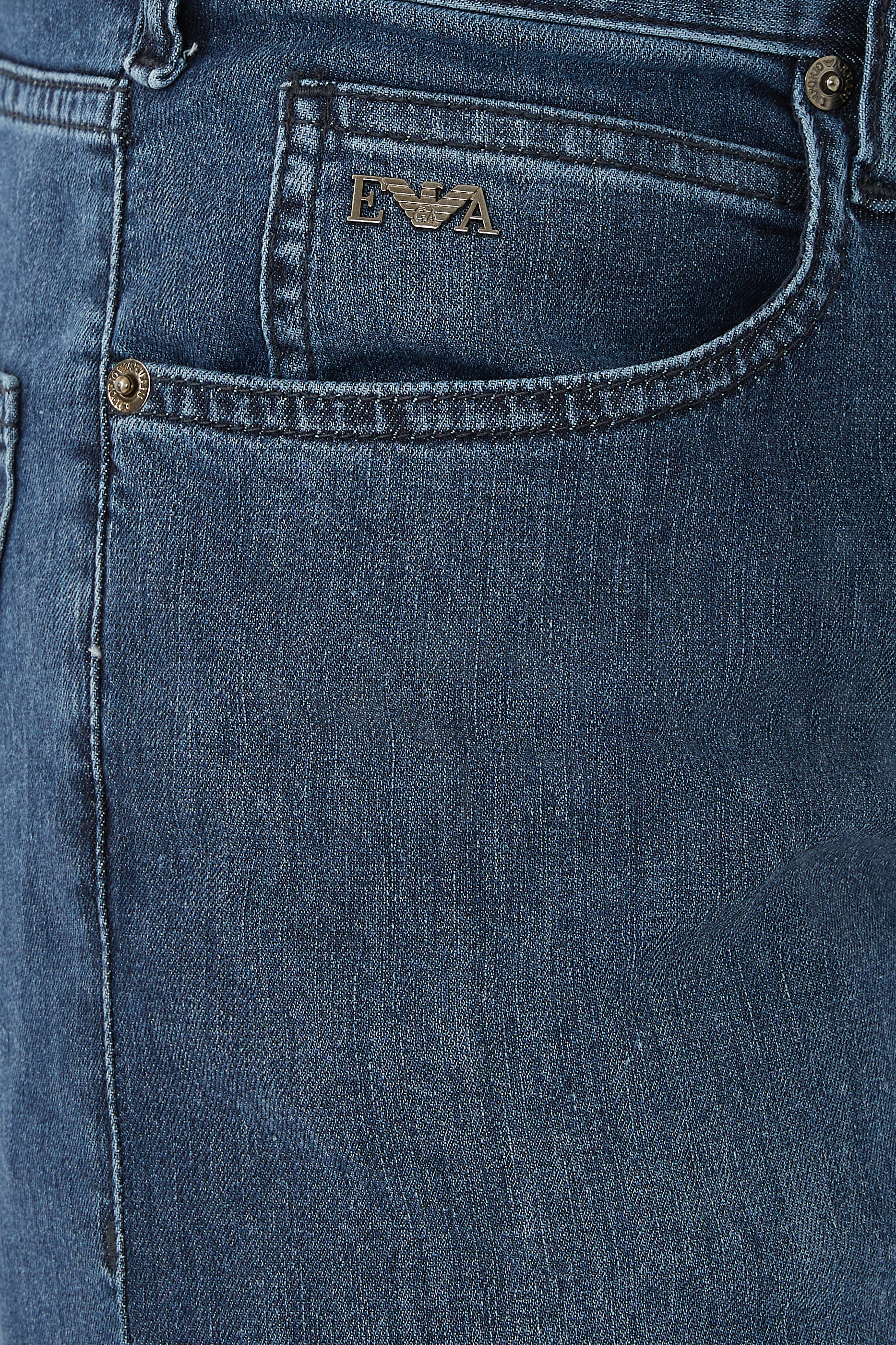 Straight Denim Pants