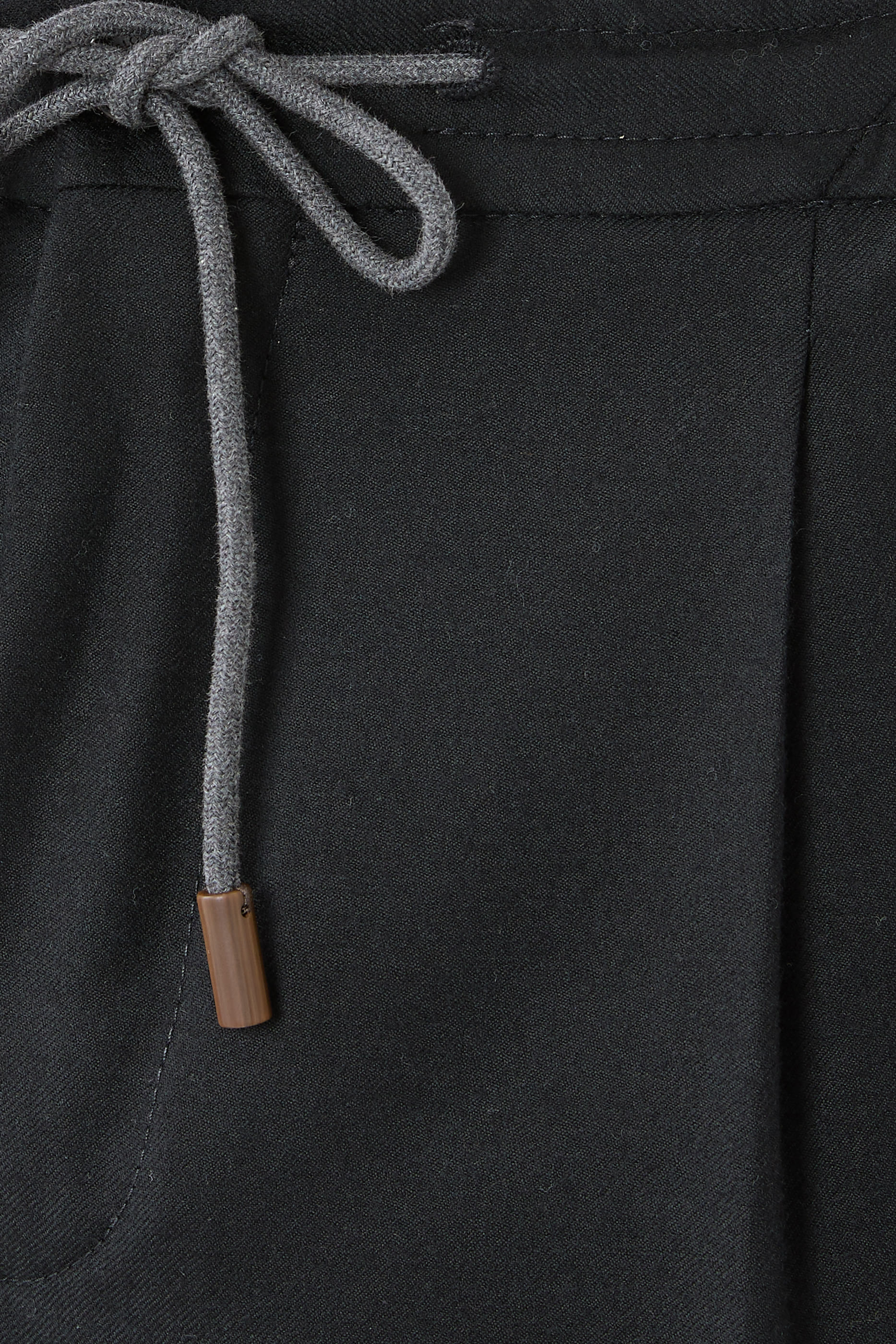 Drawstring Tapered-Fit Trousers
