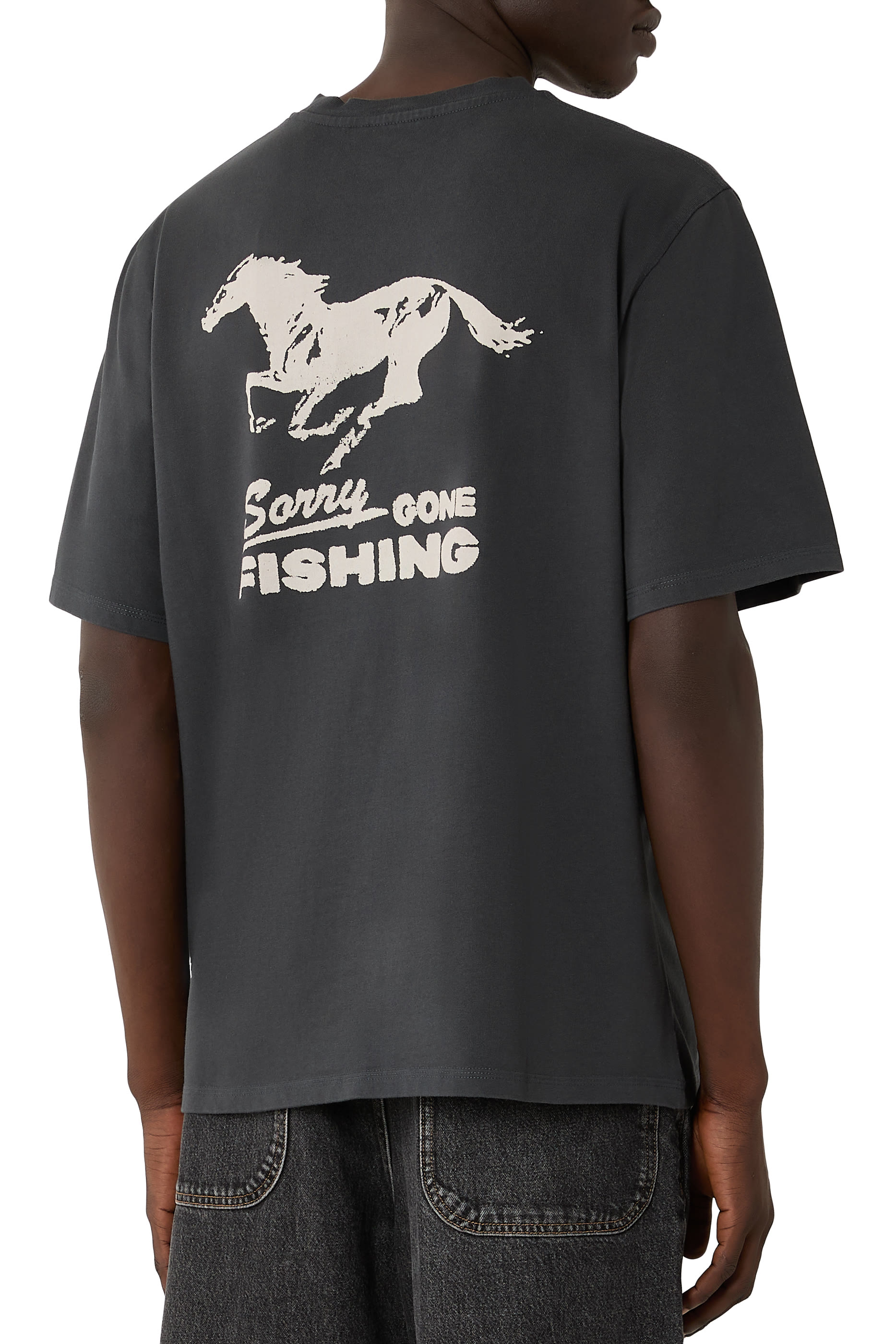  Pocket Fish Loose T-Shirt 