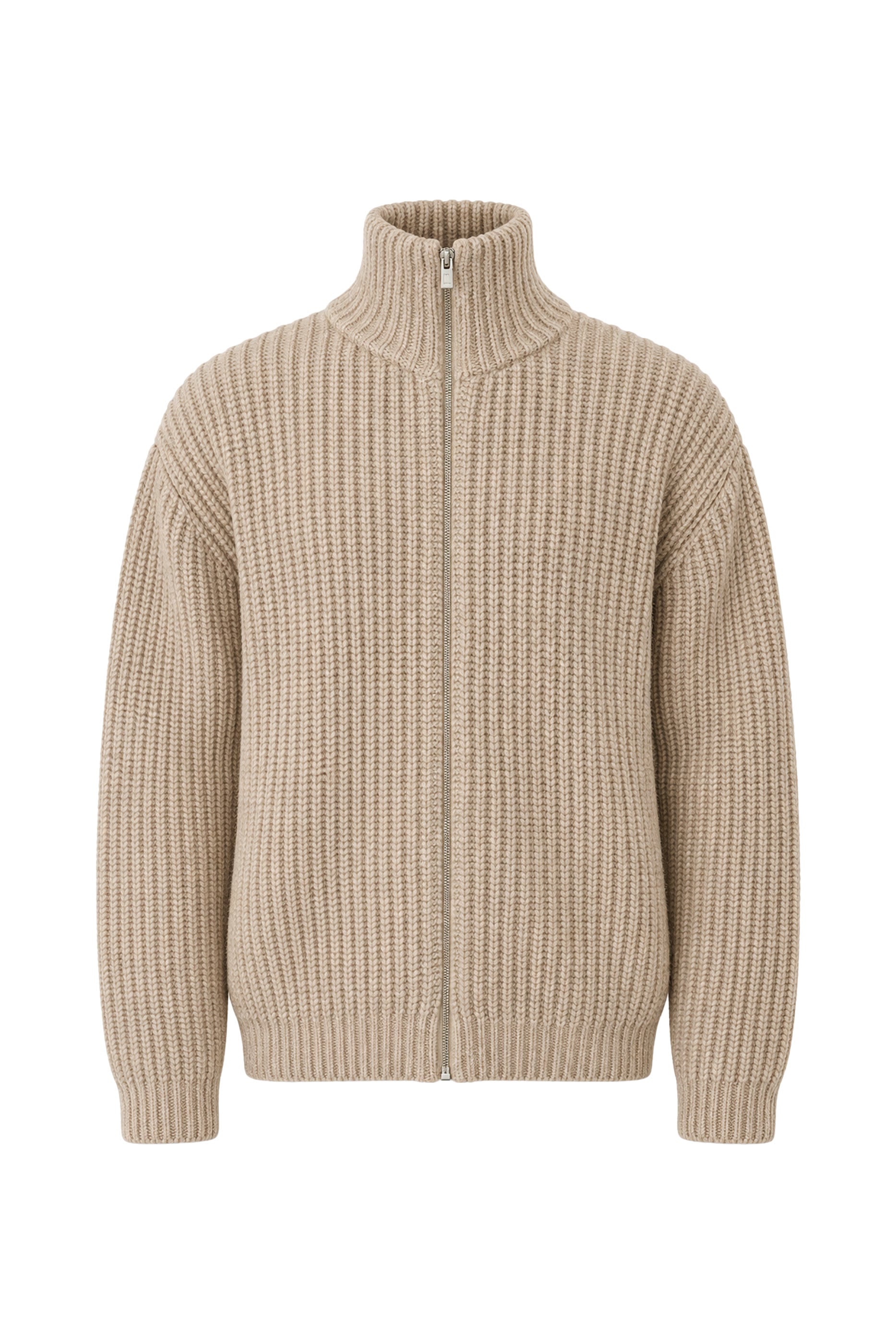 Chunky Zipped Cardigan