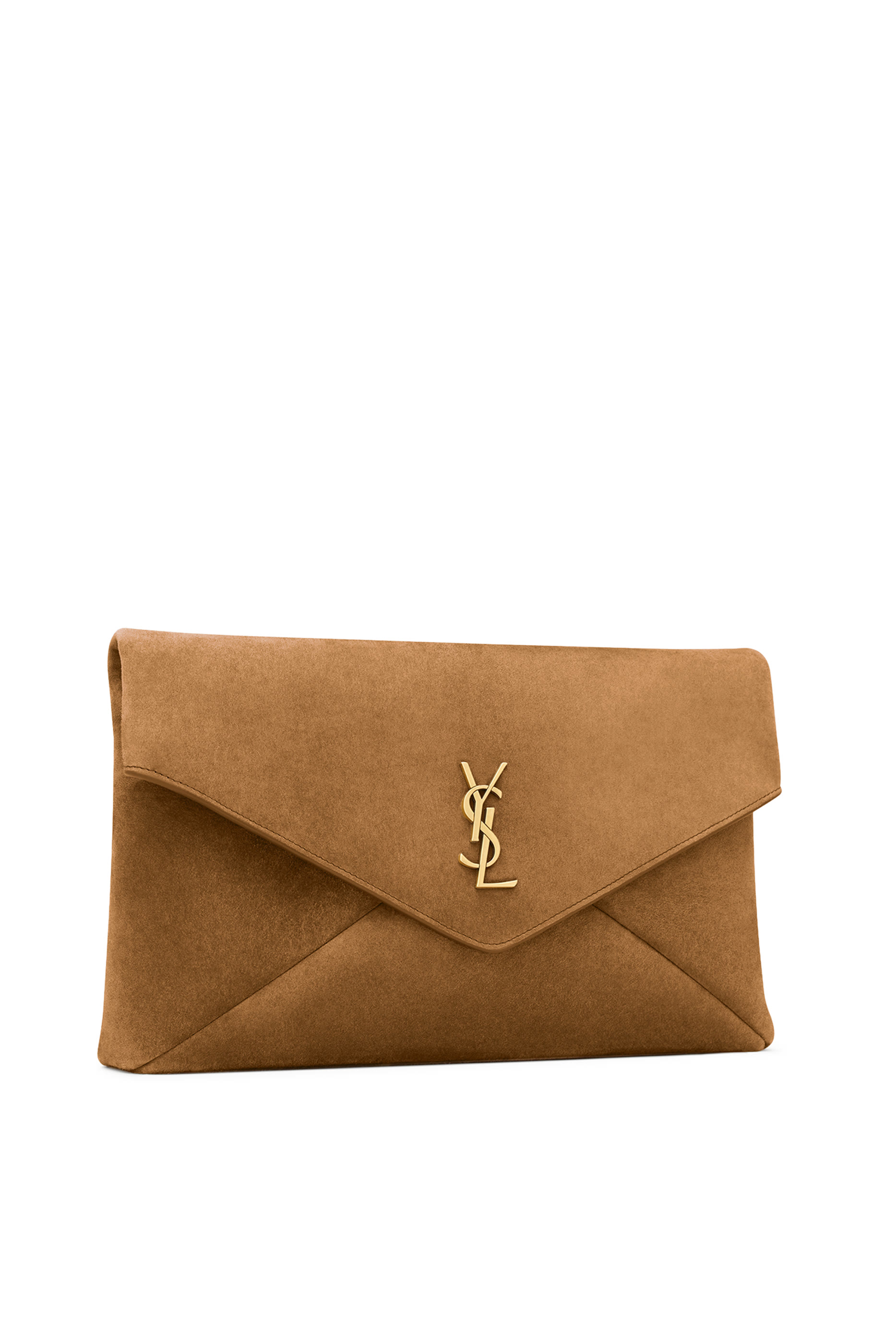 Cassandre Large Envelope Pouch in Suede