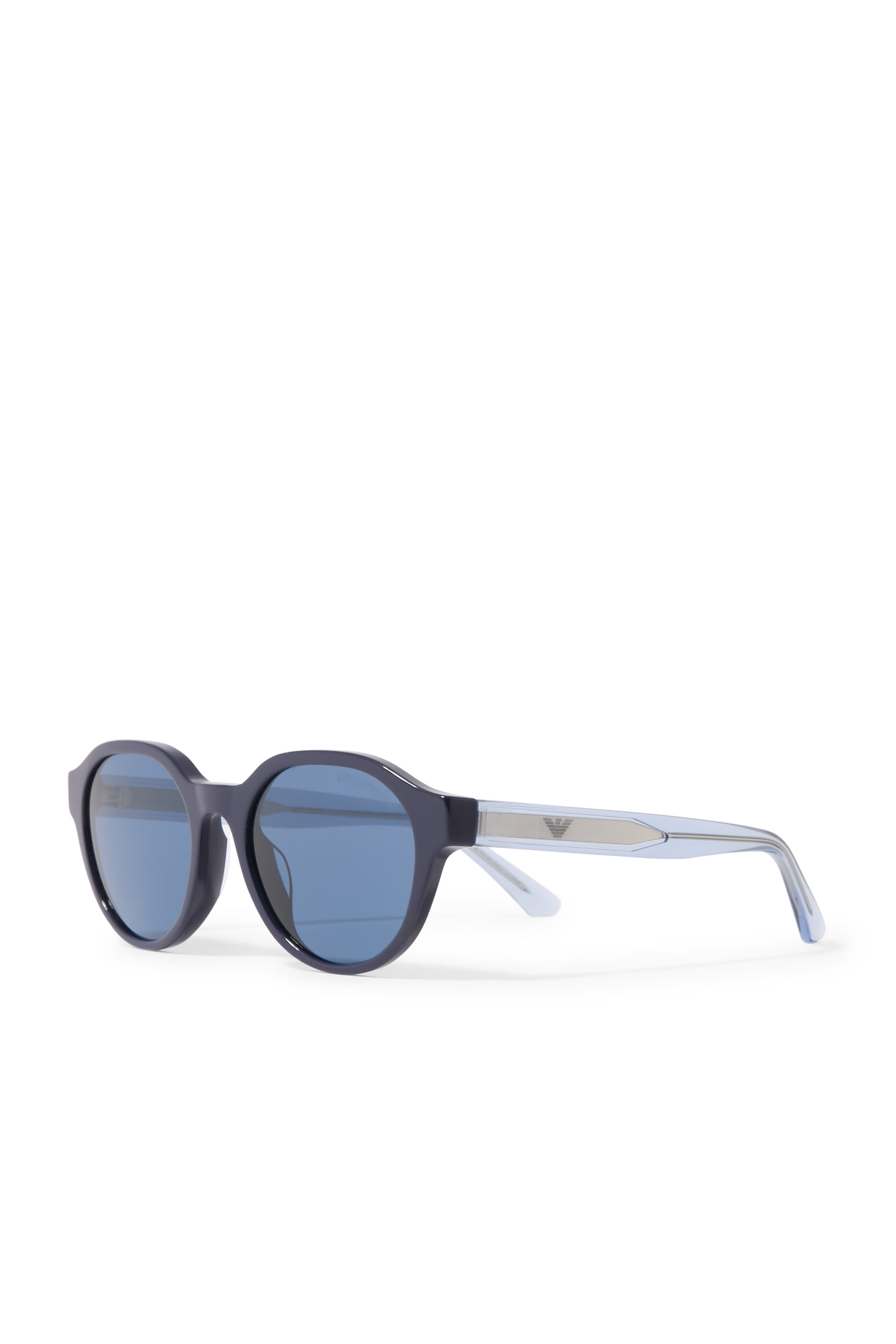Kids Eagle Logo Round Sunglasses