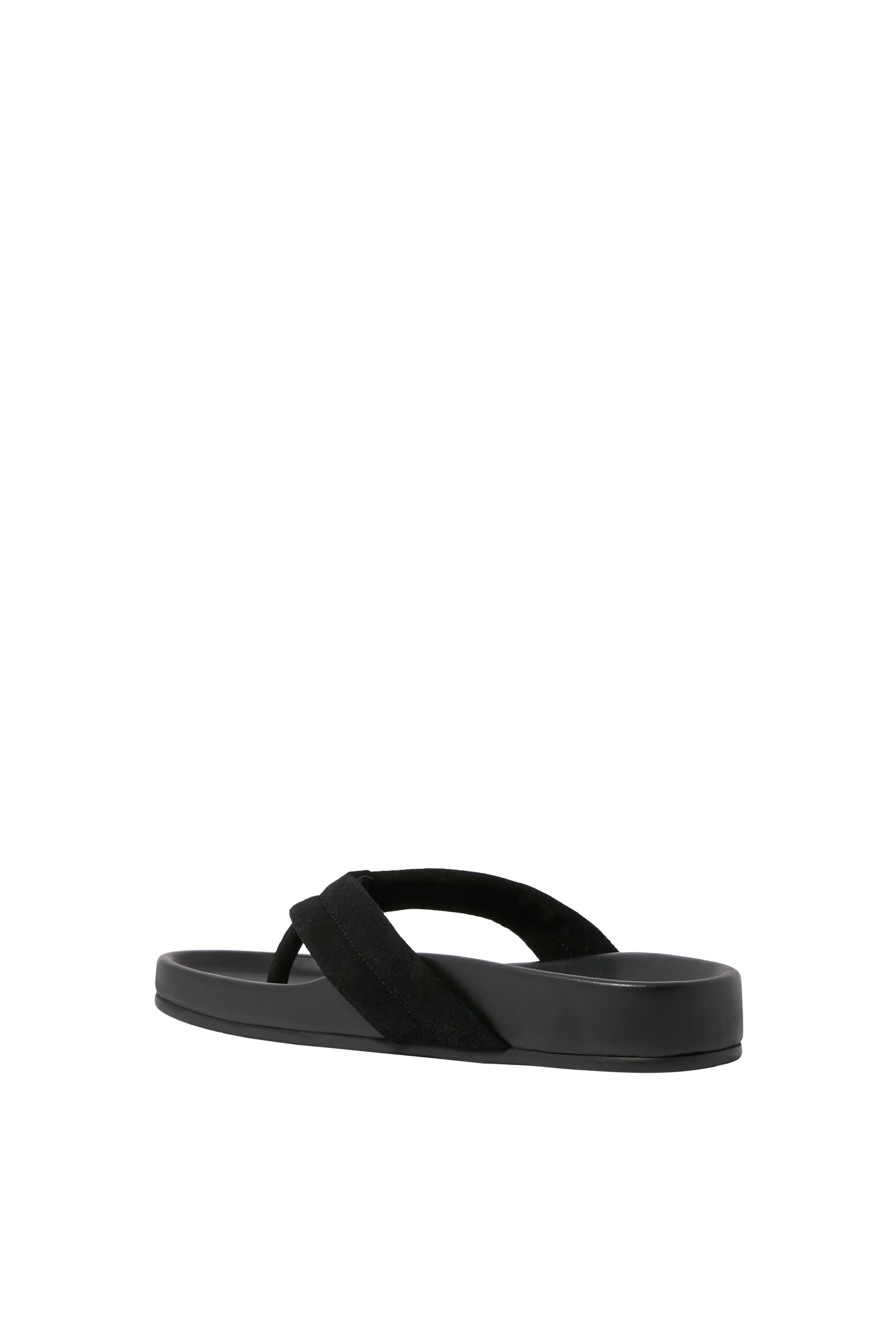 Suede Stitch Detail 40 Thong Slides 