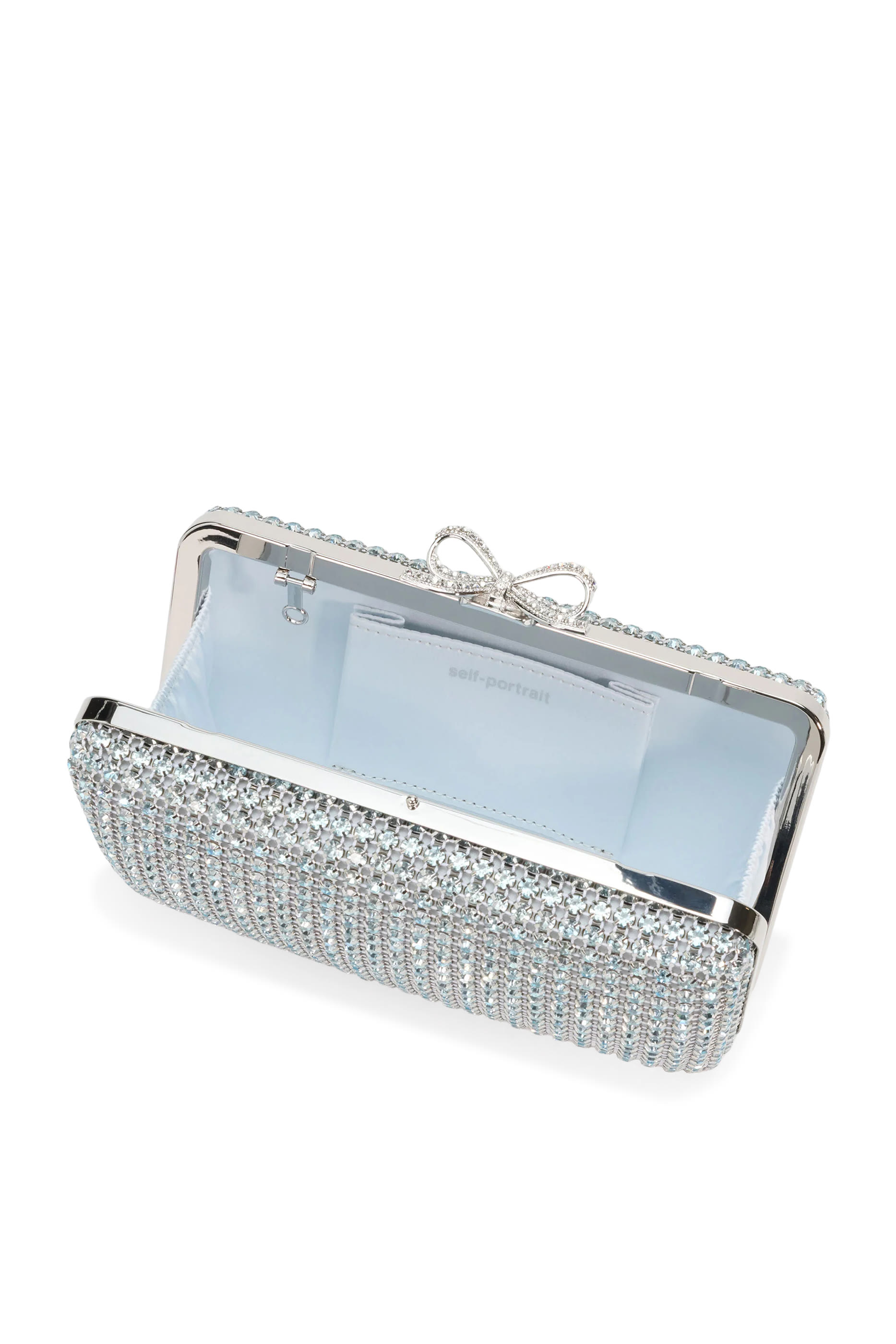 Crystal Chainmail Clutch Bag