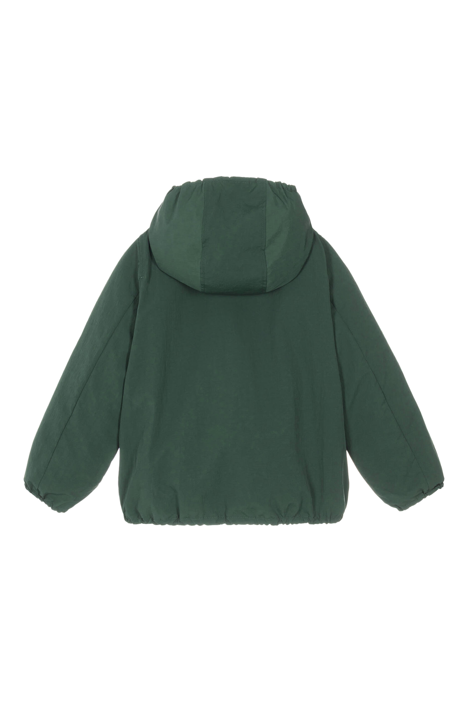 Kids Reversible Check Hooded Jacket 