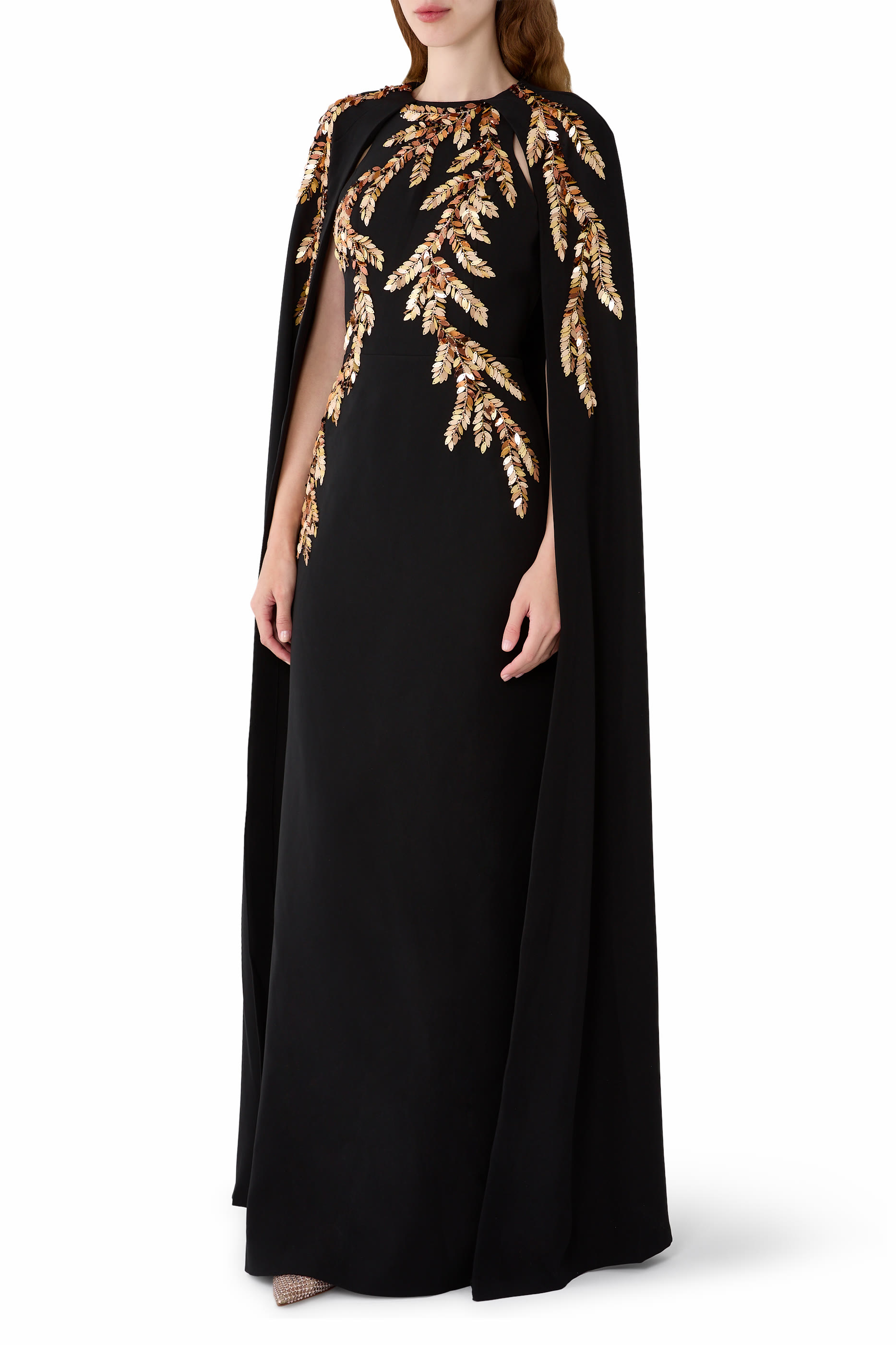 Florine Cap Sleeve Gown