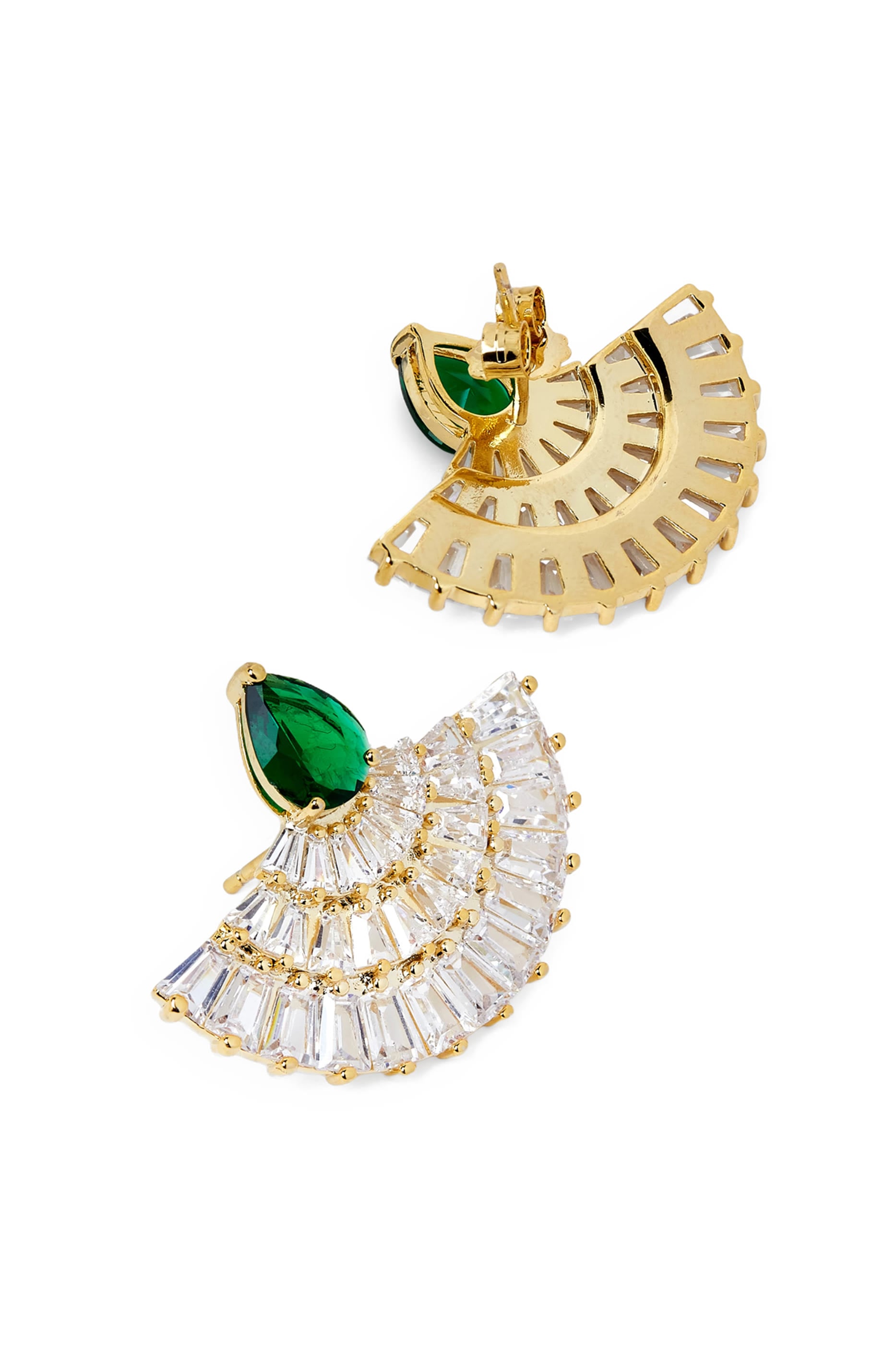 Freya Fan Stud Earrings