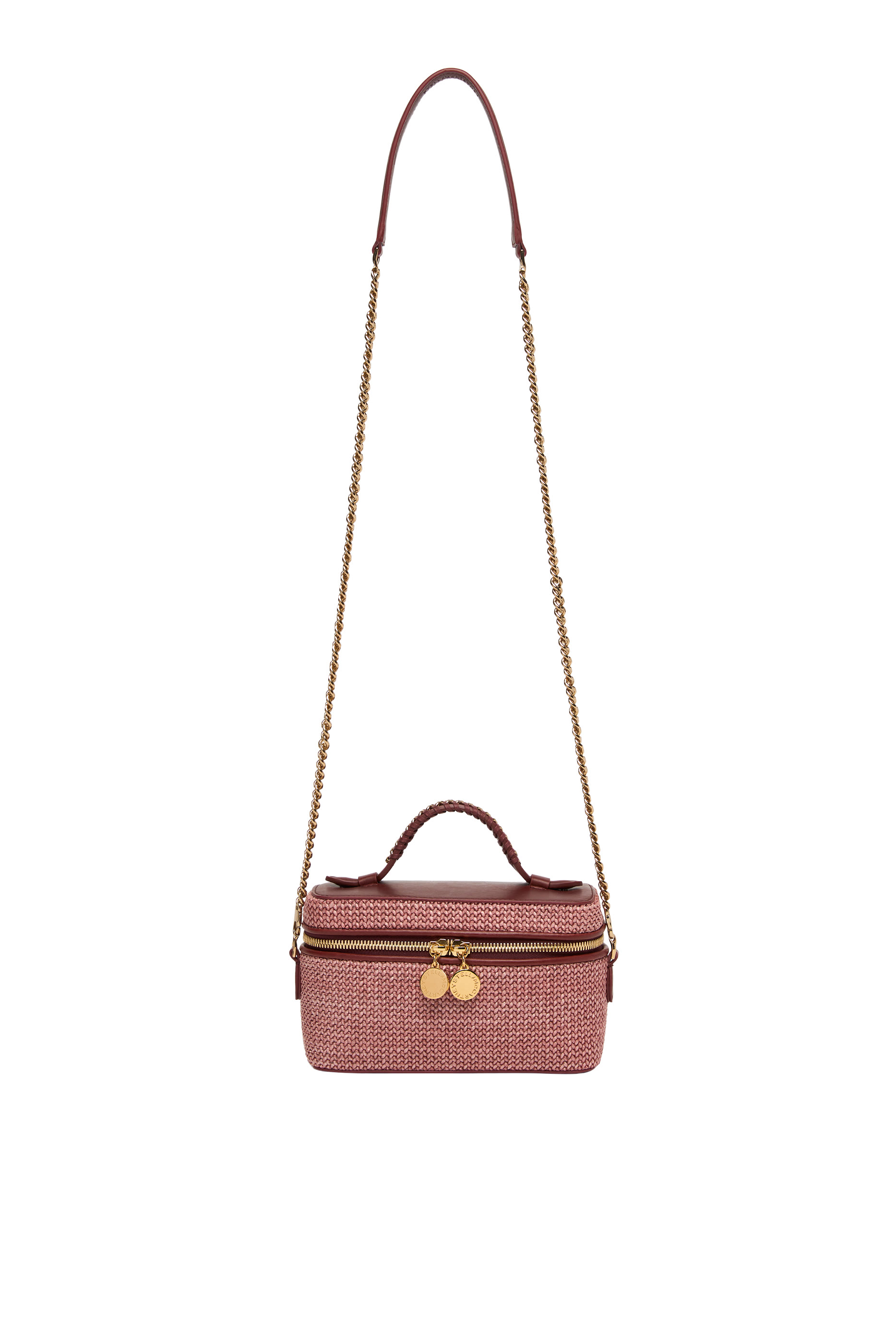 Falabella Raffia Vanity Case