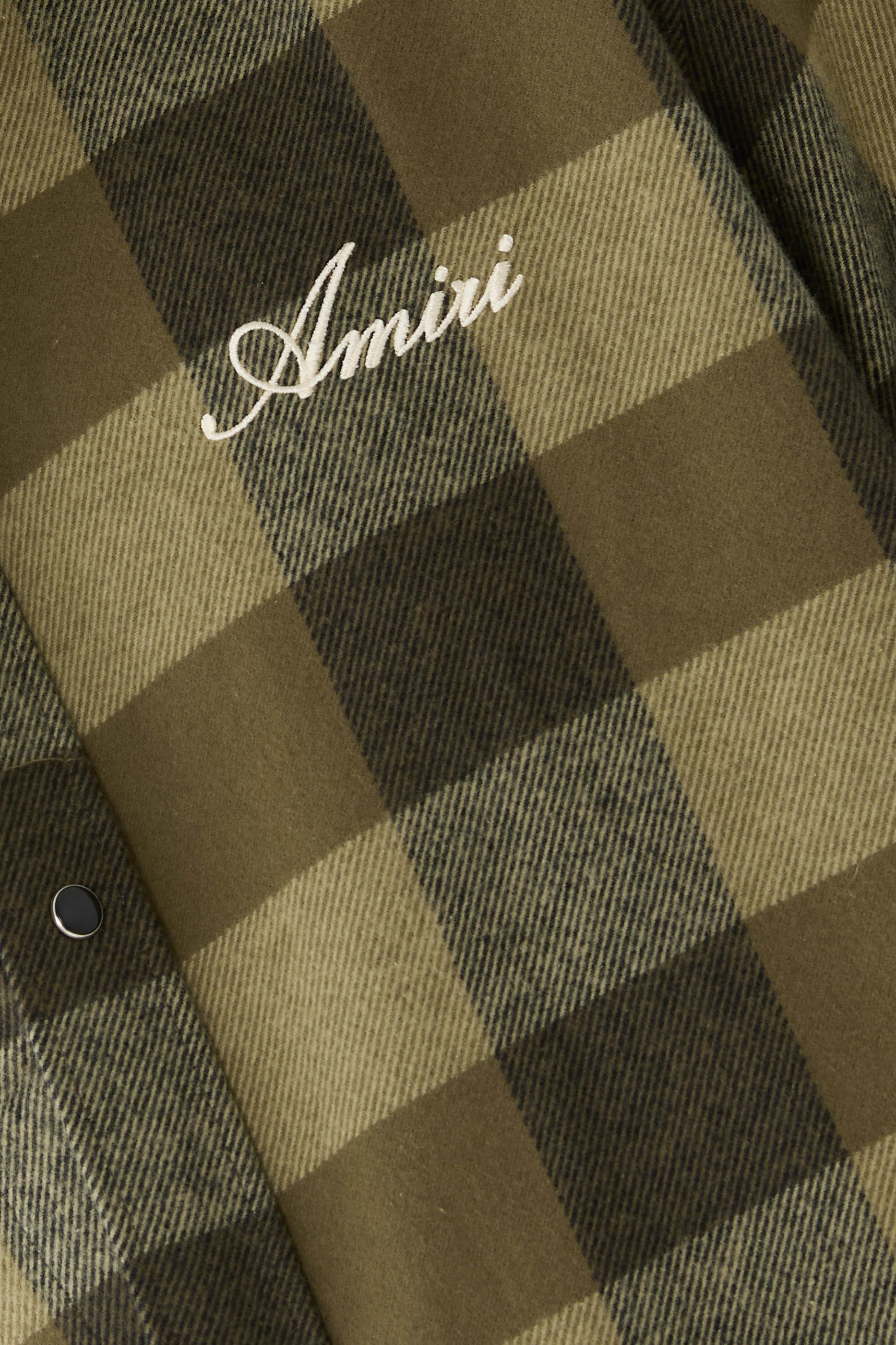Oversized Heavy Flannel Shirt 