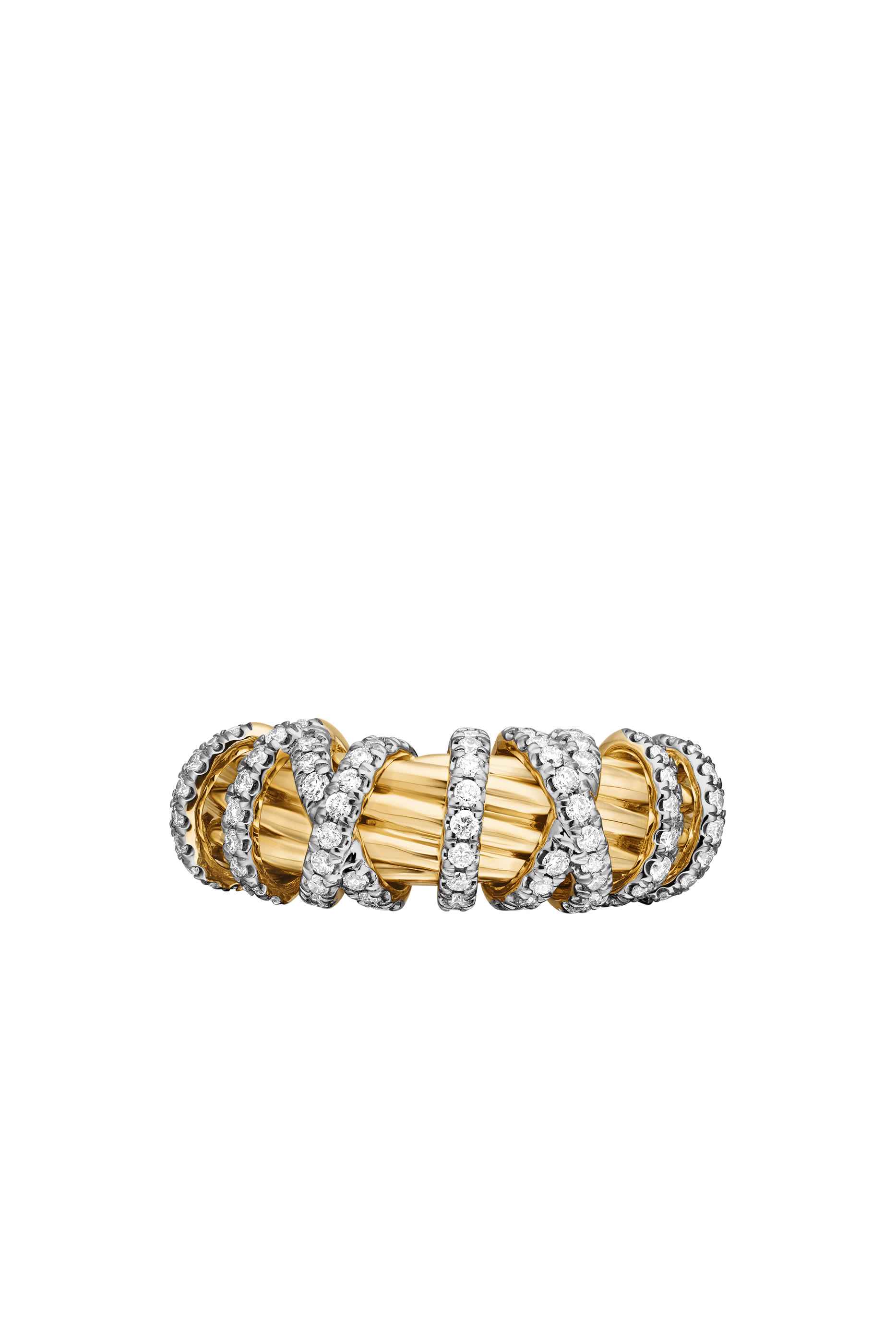 Helena Ring, 18K Yellow Gold & Diamonds