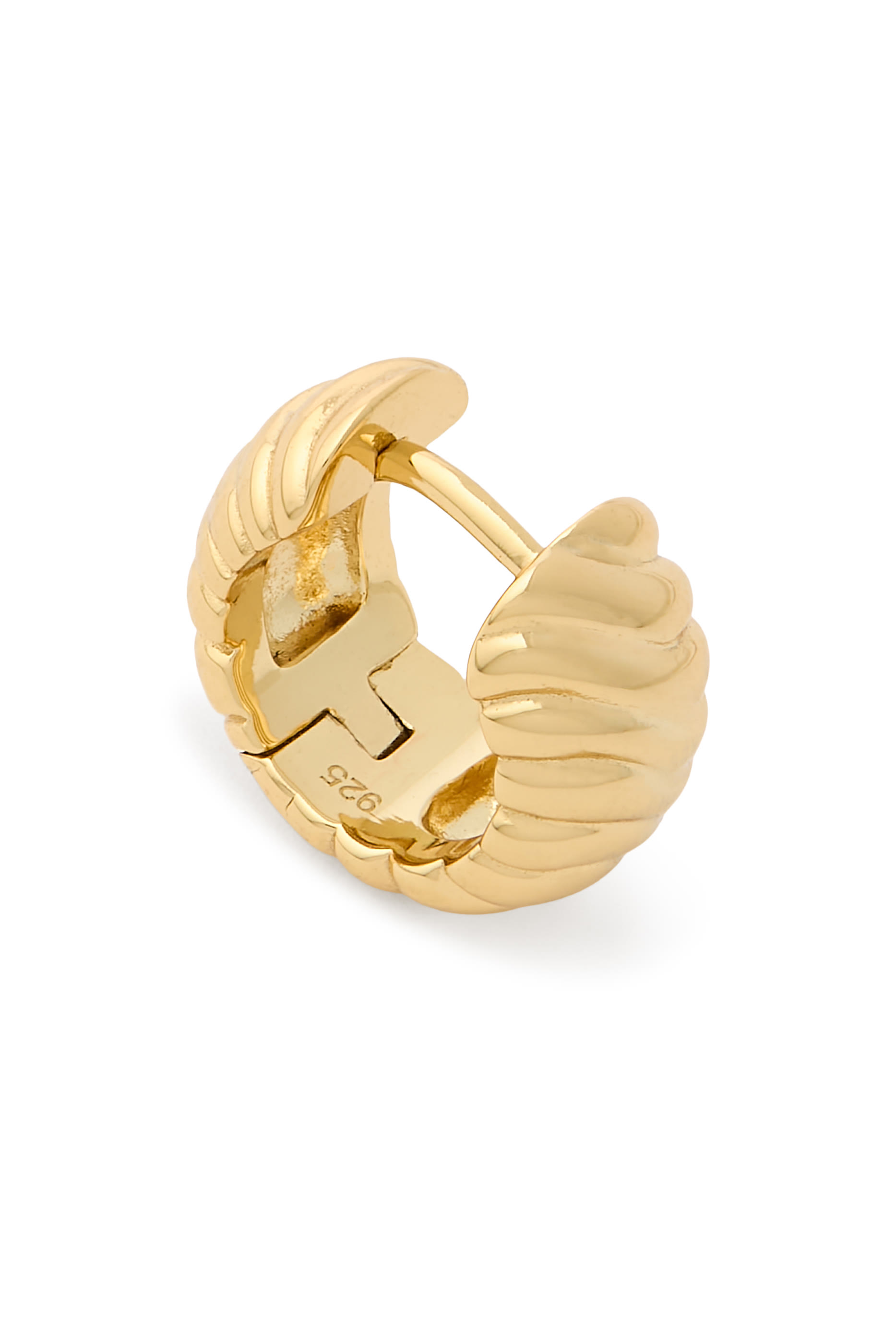 Waves Hoop Earrings