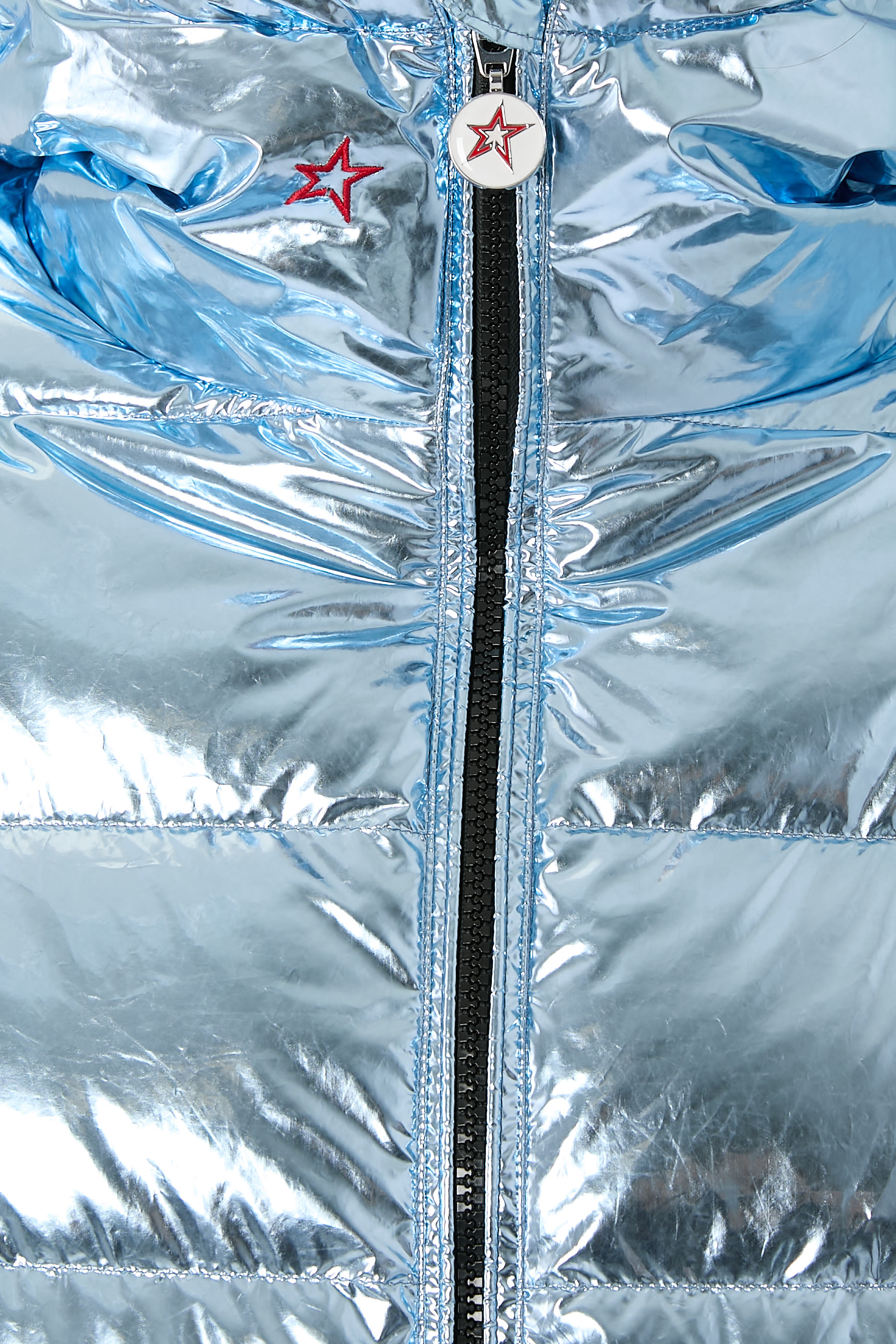 Metallic Polar Flare Down Jacket 