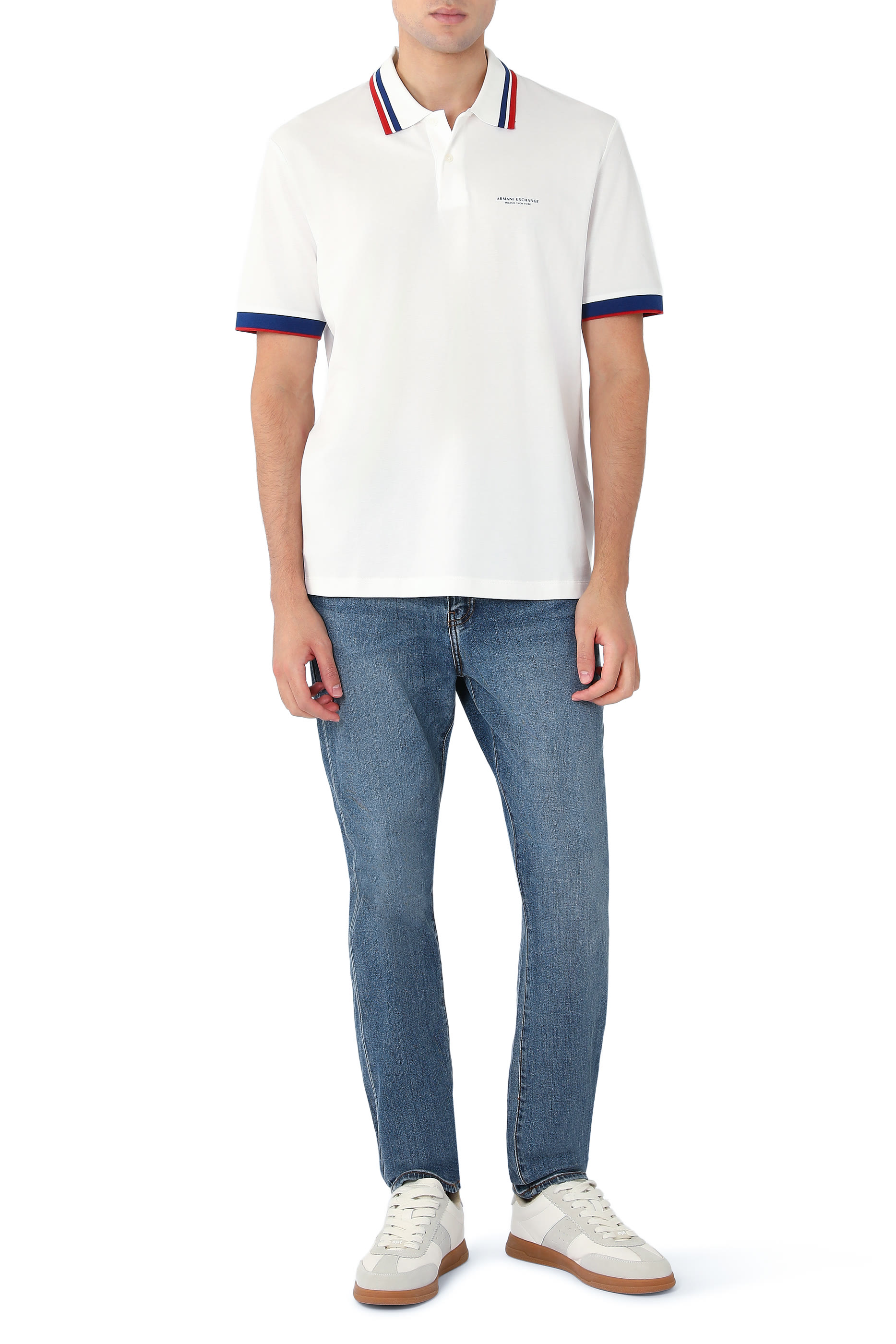 AX Logo Polo T-Shirt